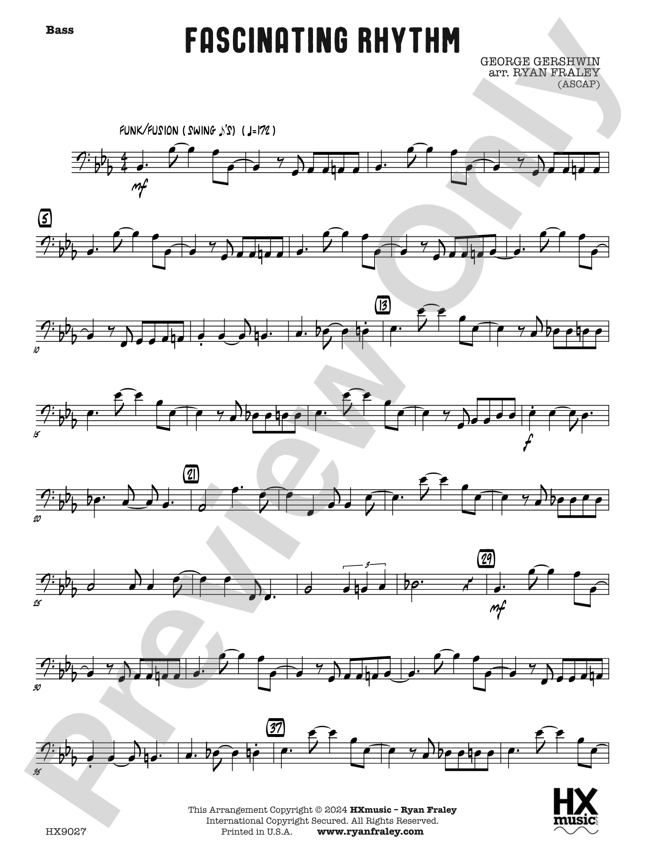 Fascinating Rhythm: Bass