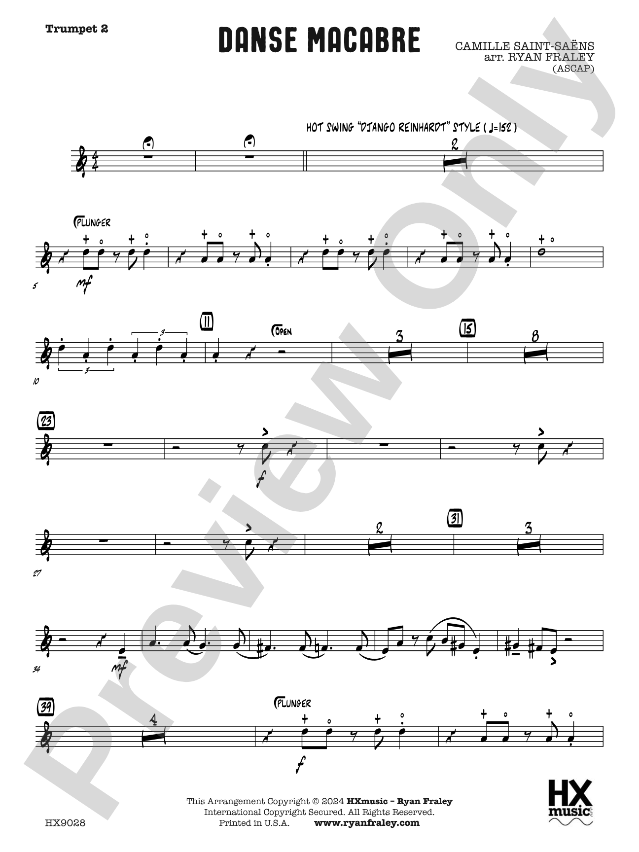 Danse Macabre: B-flat Trumpet 2