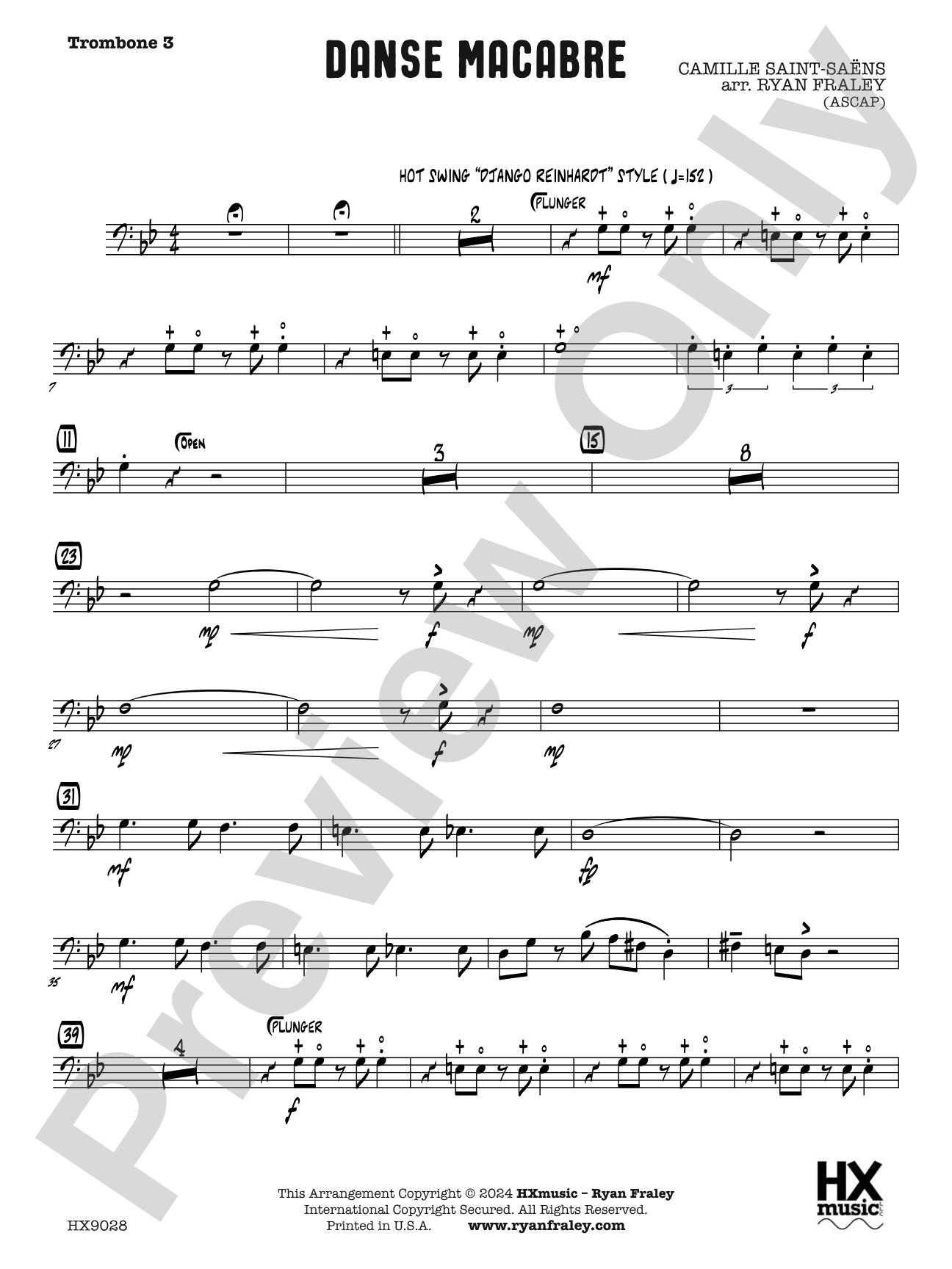 Danse Macabre: Trombone 3