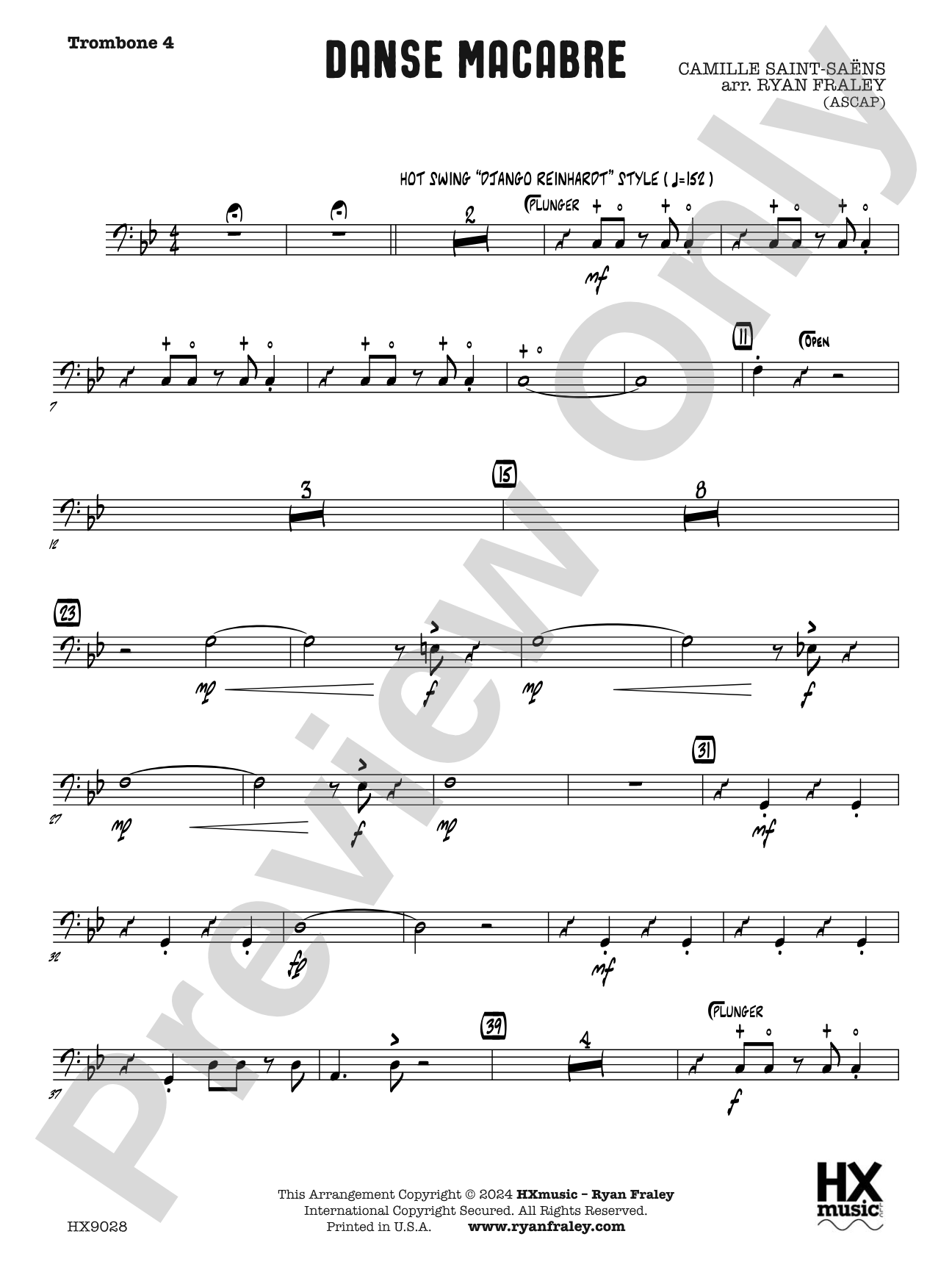 Danse Macabre: Trombone 4