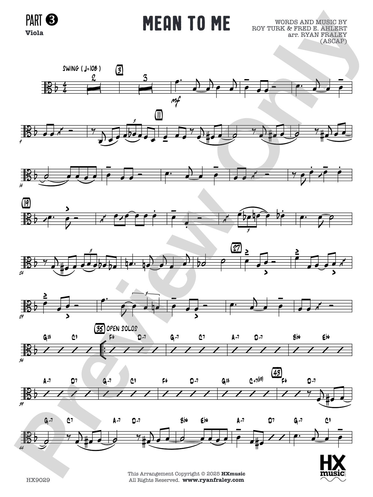 Mean to Me: Part 3 - Viola