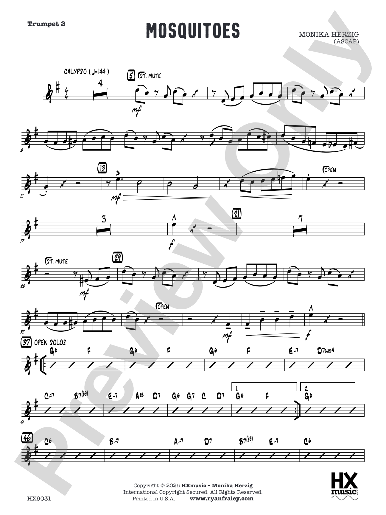 Mosquitoes: Trumpet 2