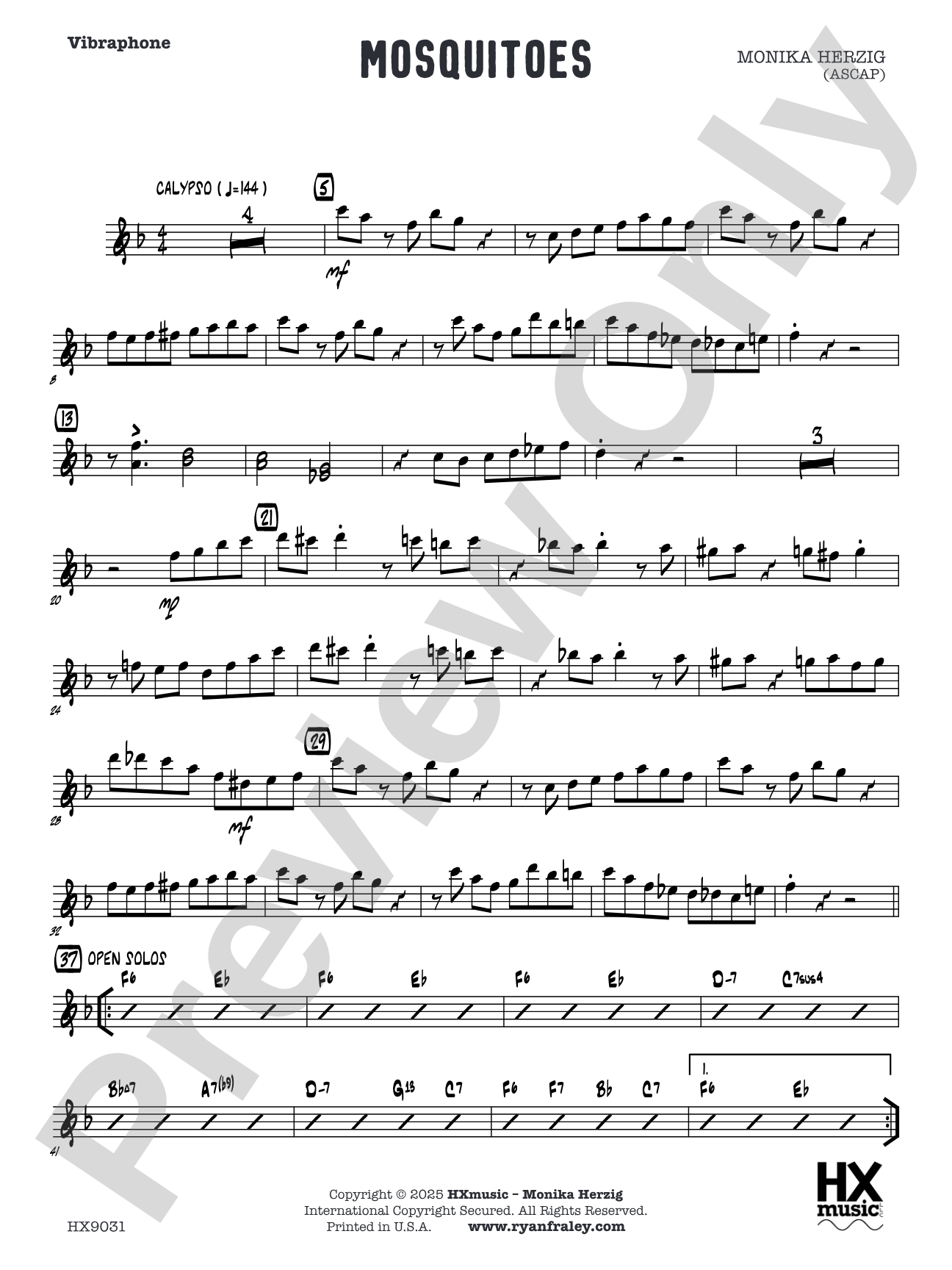 Mosquitoes: Vibraphone