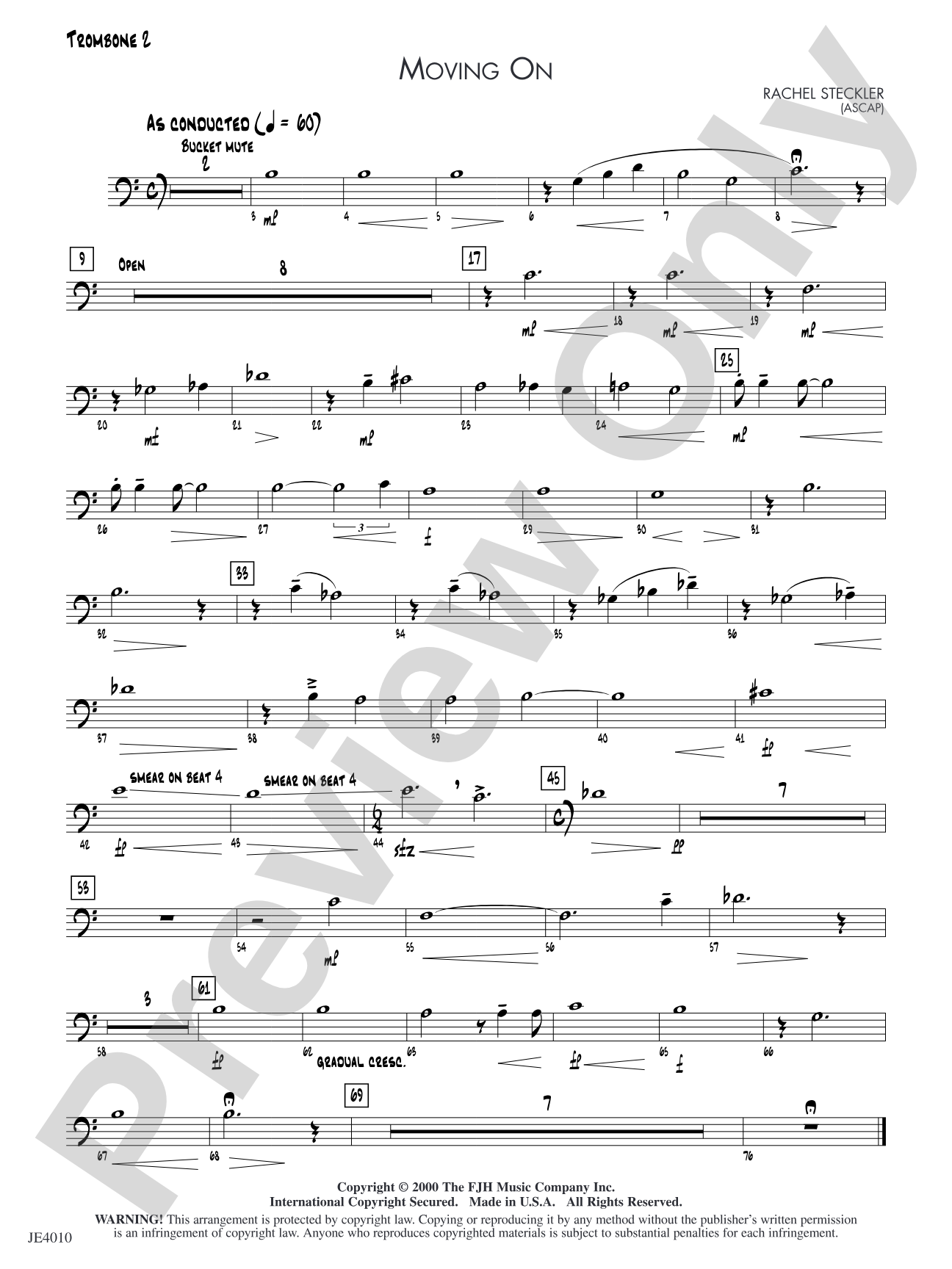 Moving On: Trombone 2