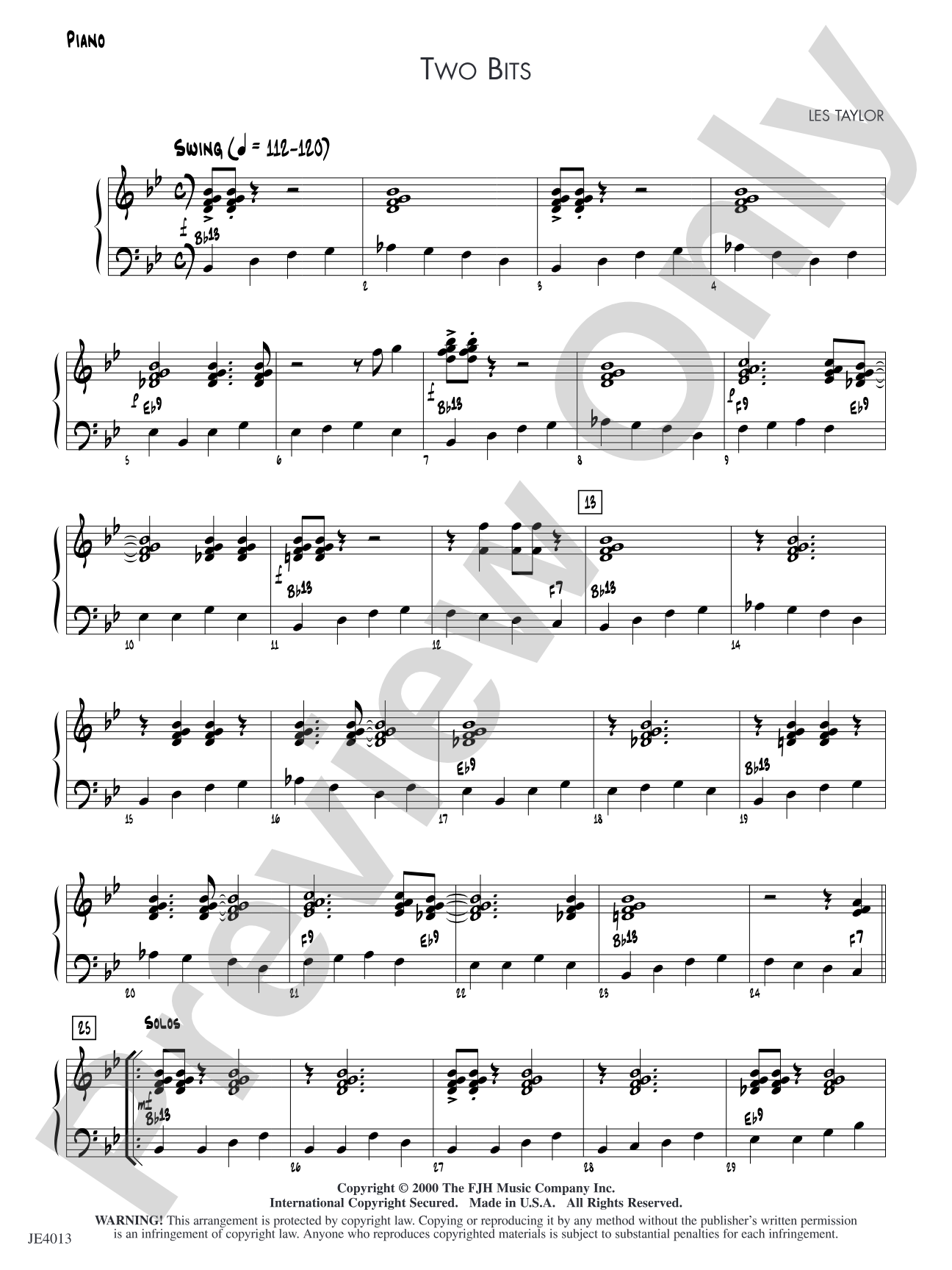 Two Bits: Piano