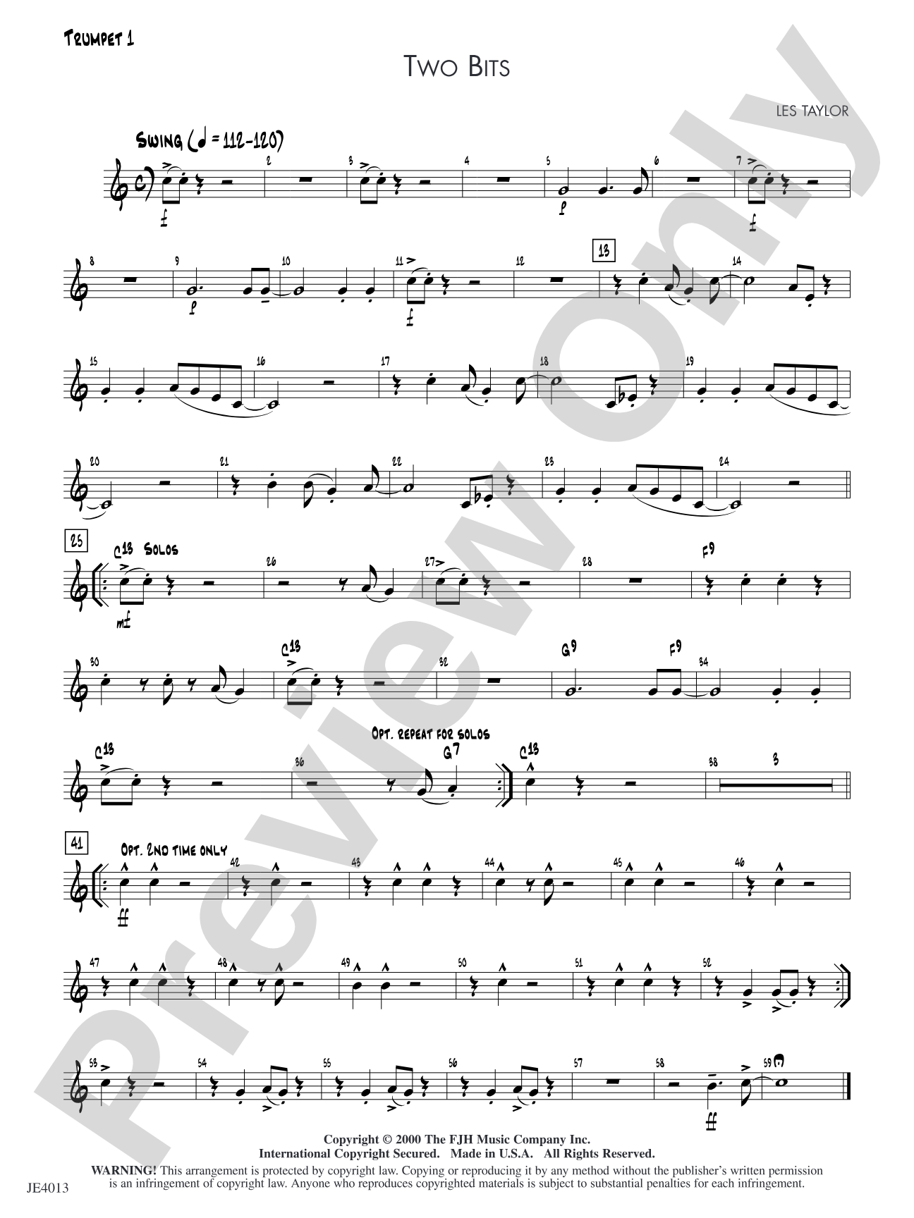 Two Bits: Trumpet 1