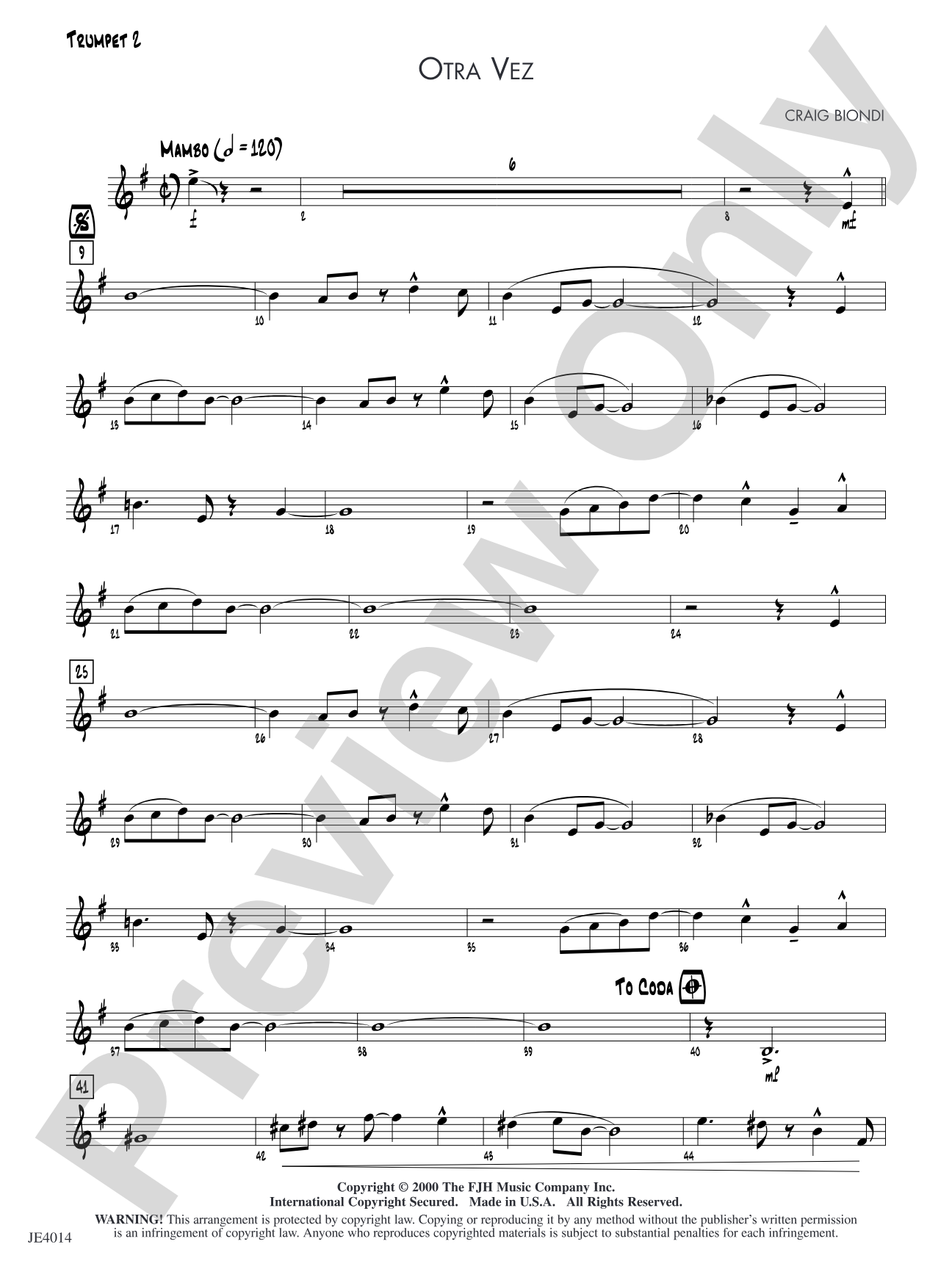 Otra Vez: Trumpet 2