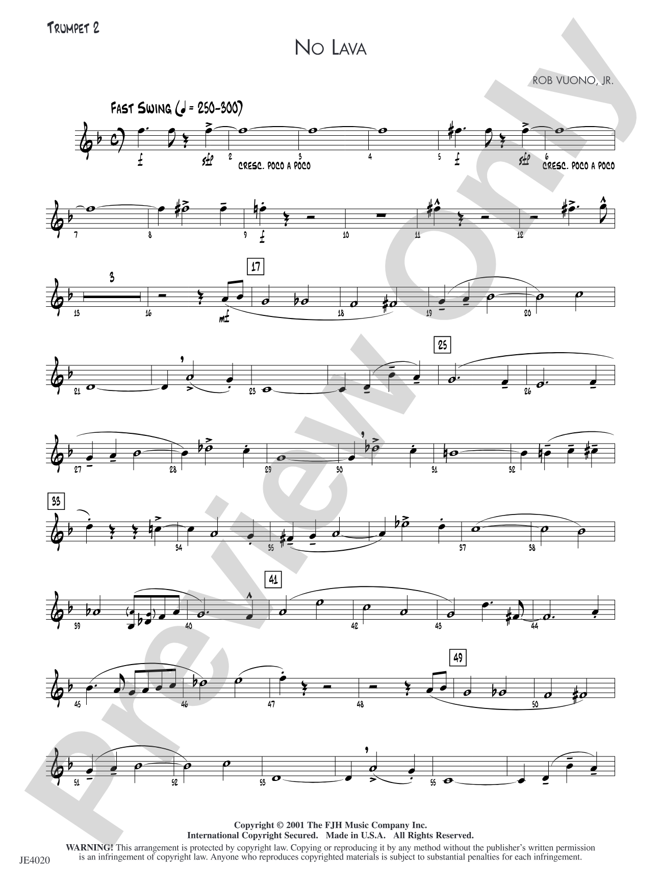 No Lava: Trumpet 2
