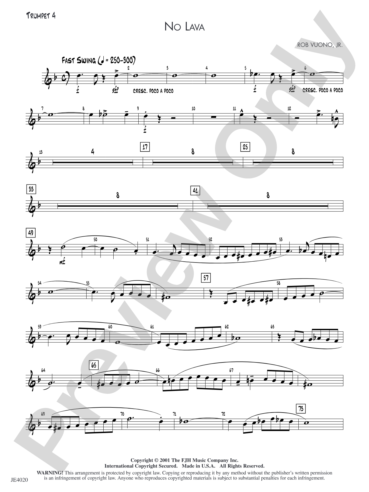 No Lava: Trumpet 4