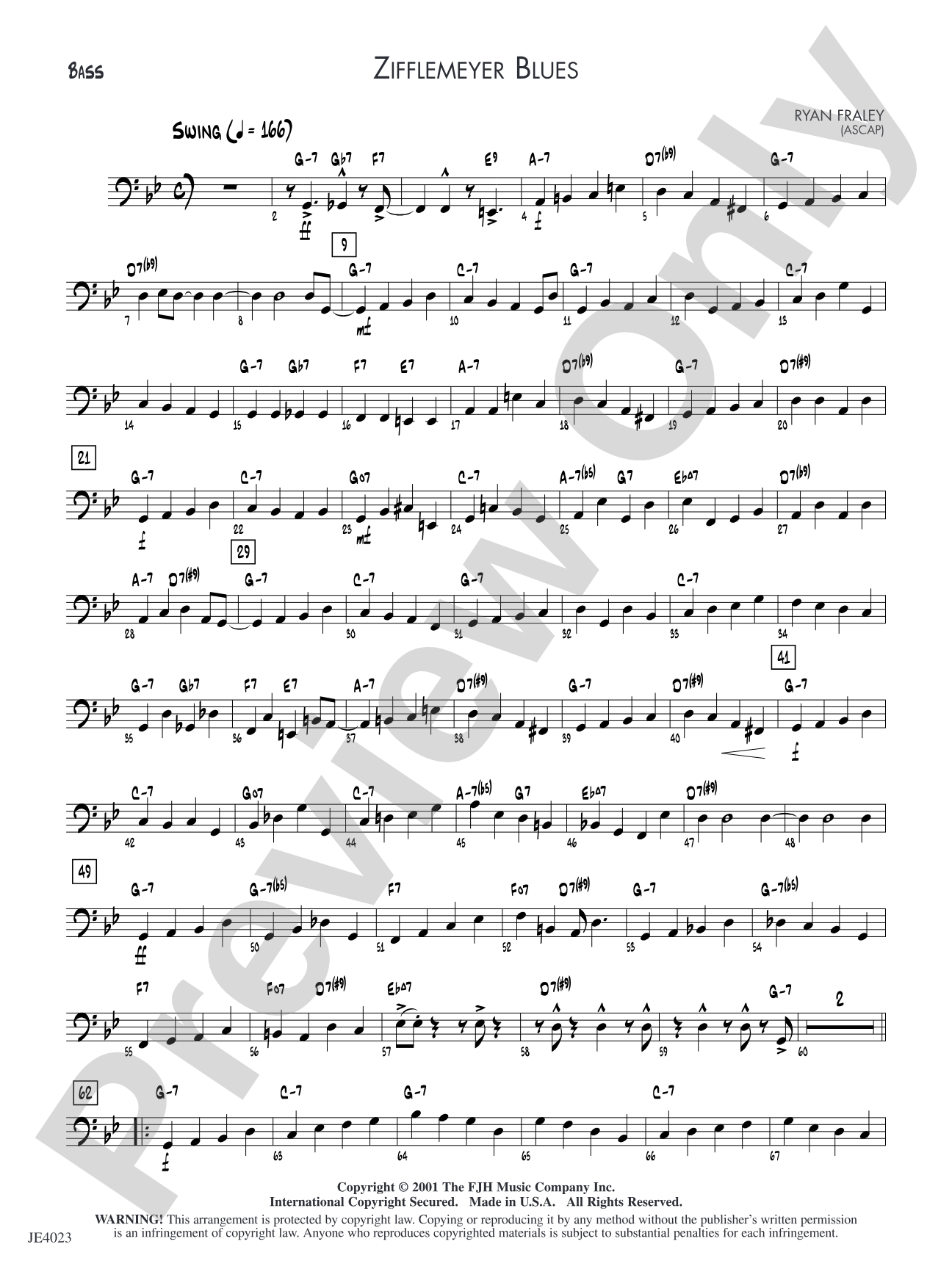 Zifflemeyer Blues: Bass