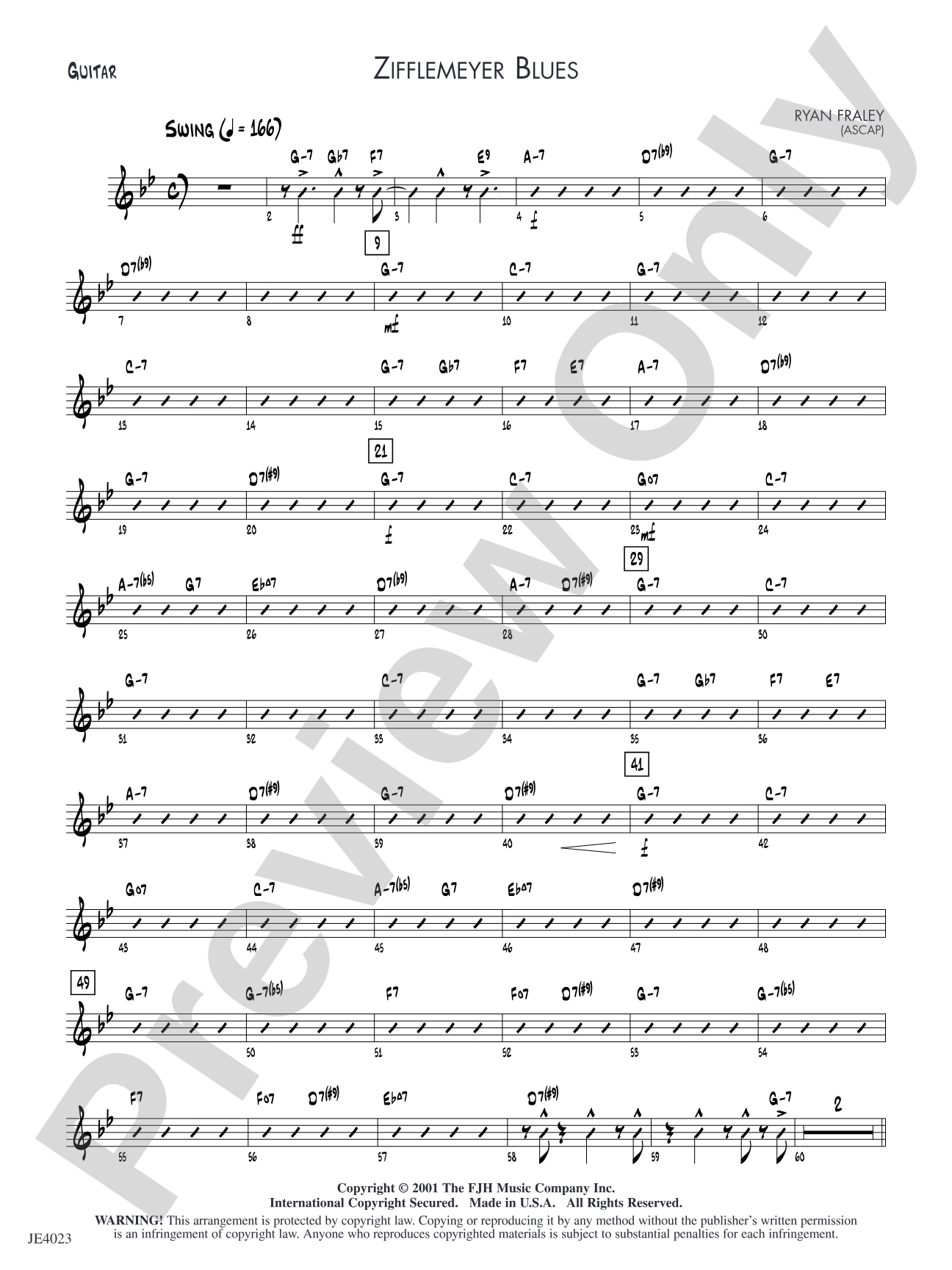 Zifflemeyer Blues: Guitar