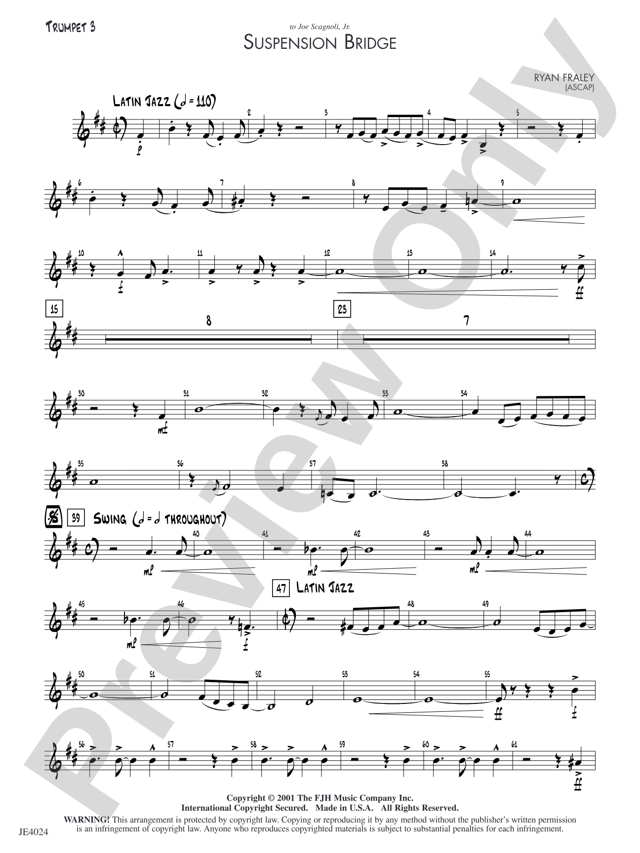 Suspension Bridge: Trumpet 3