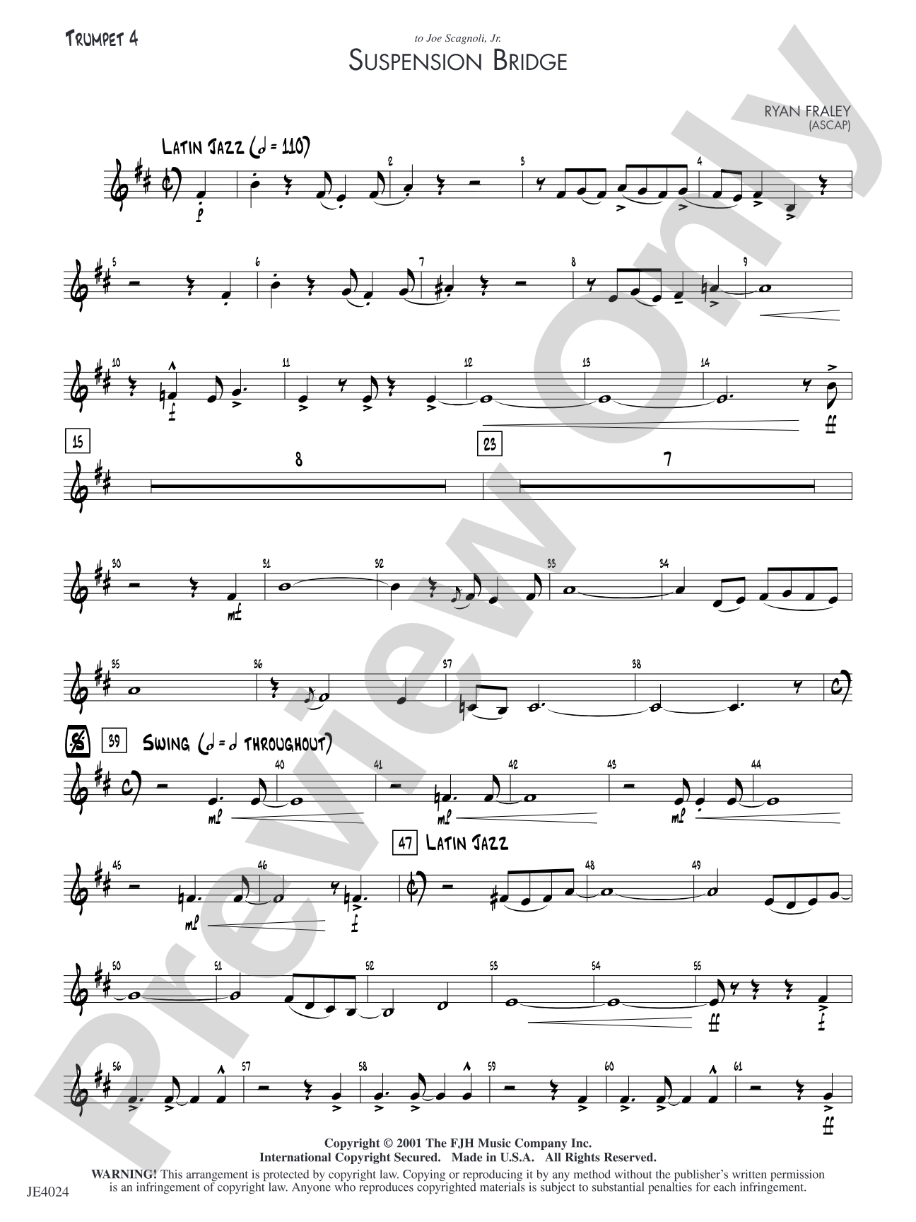 Suspension Bridge: Trumpet 4