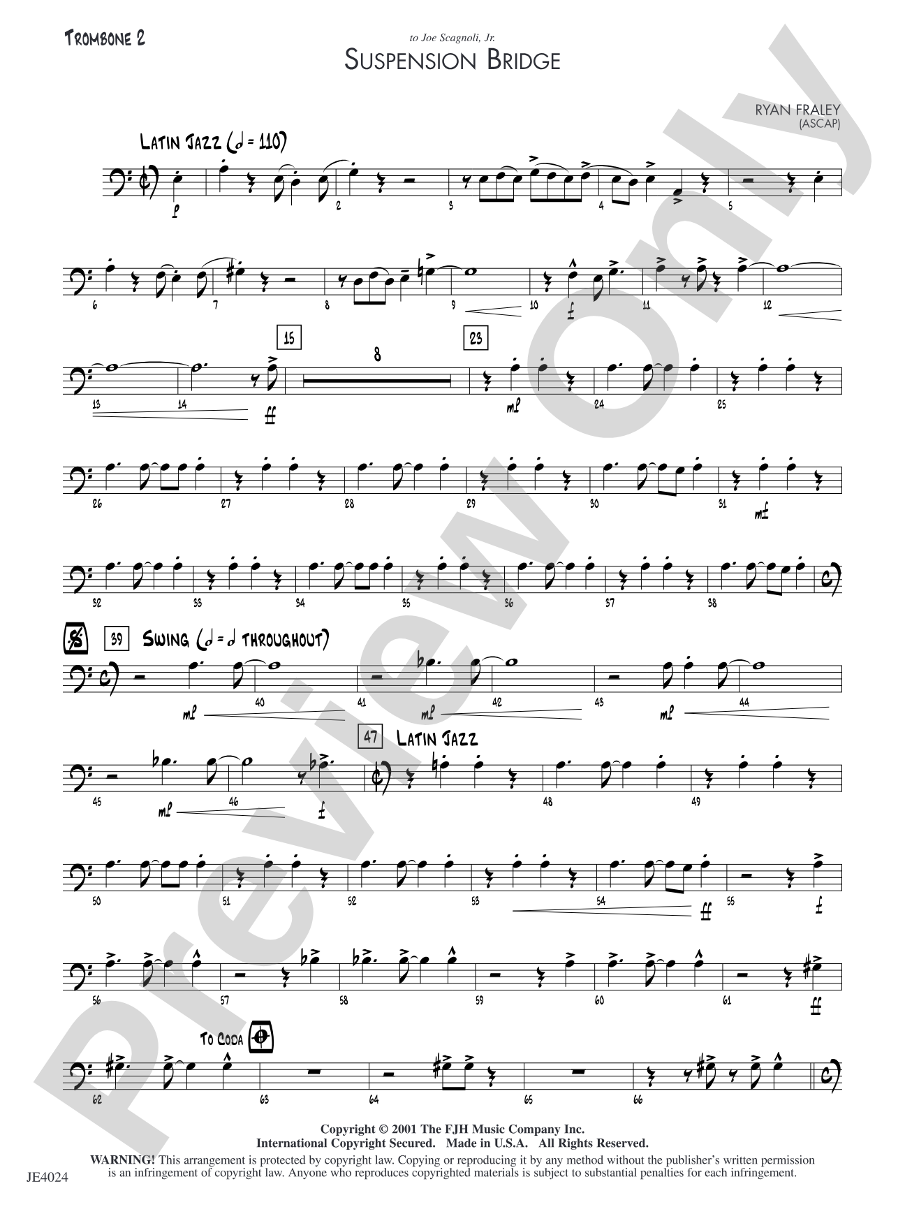 Suspension Bridge: Trombone 2