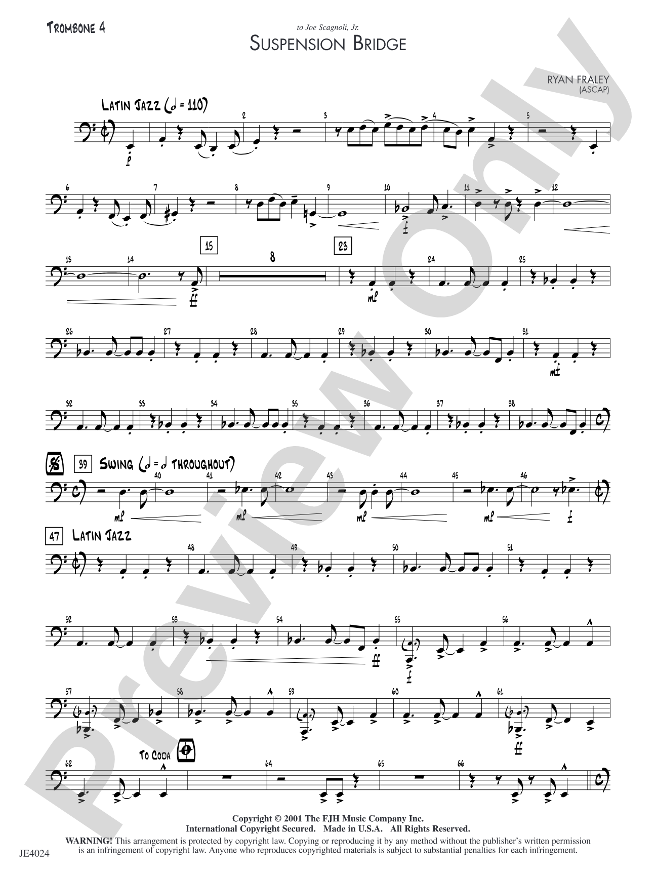 Suspension Bridge: Trombone 4