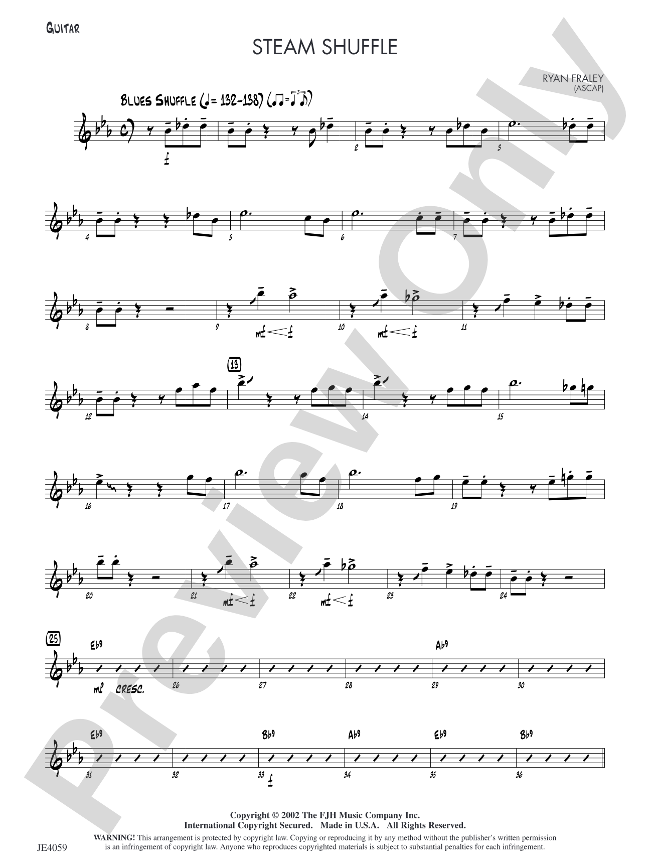 Steam Shuffle: Guitar