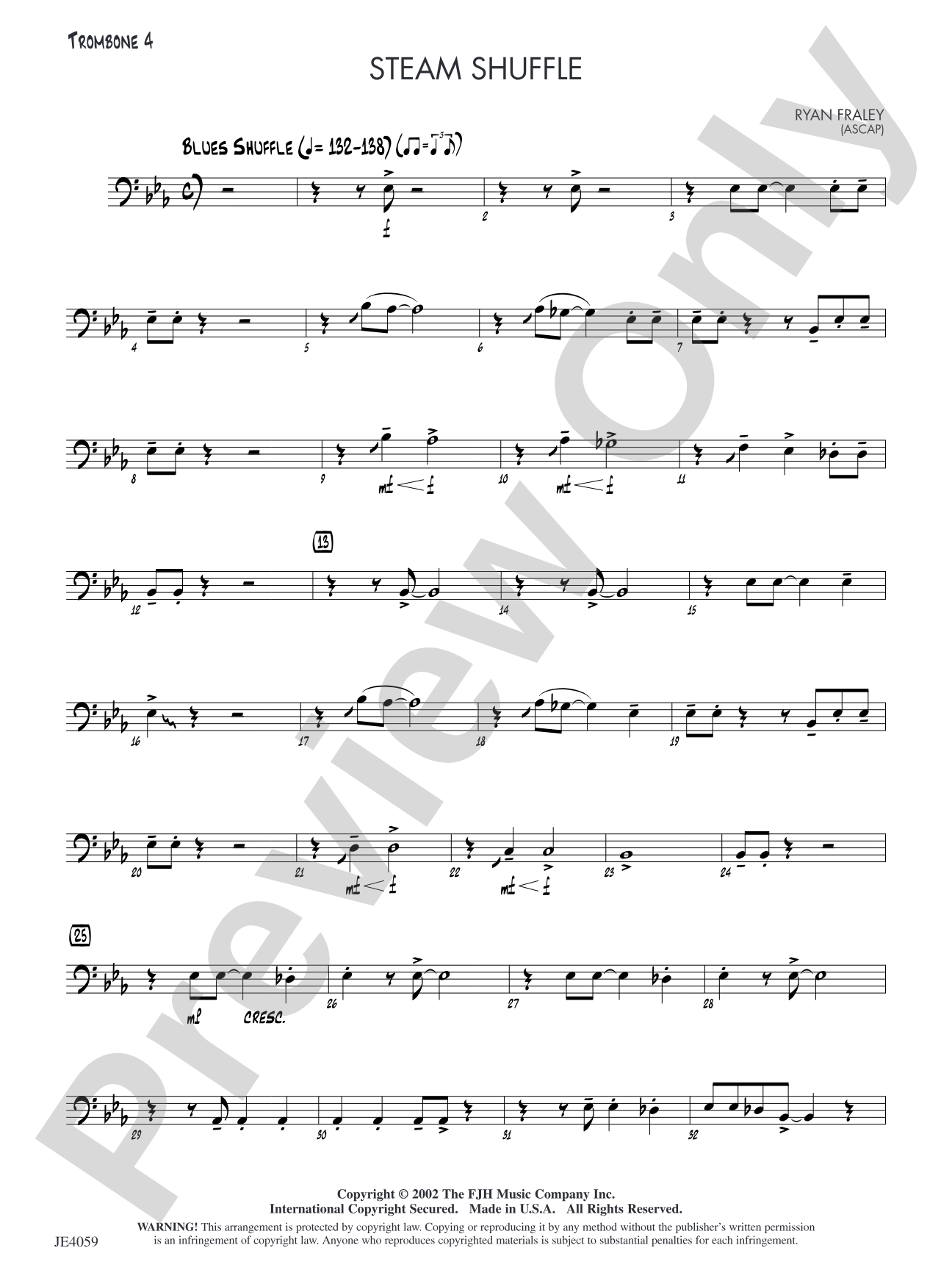 Steam Shuffle: Trombone 4