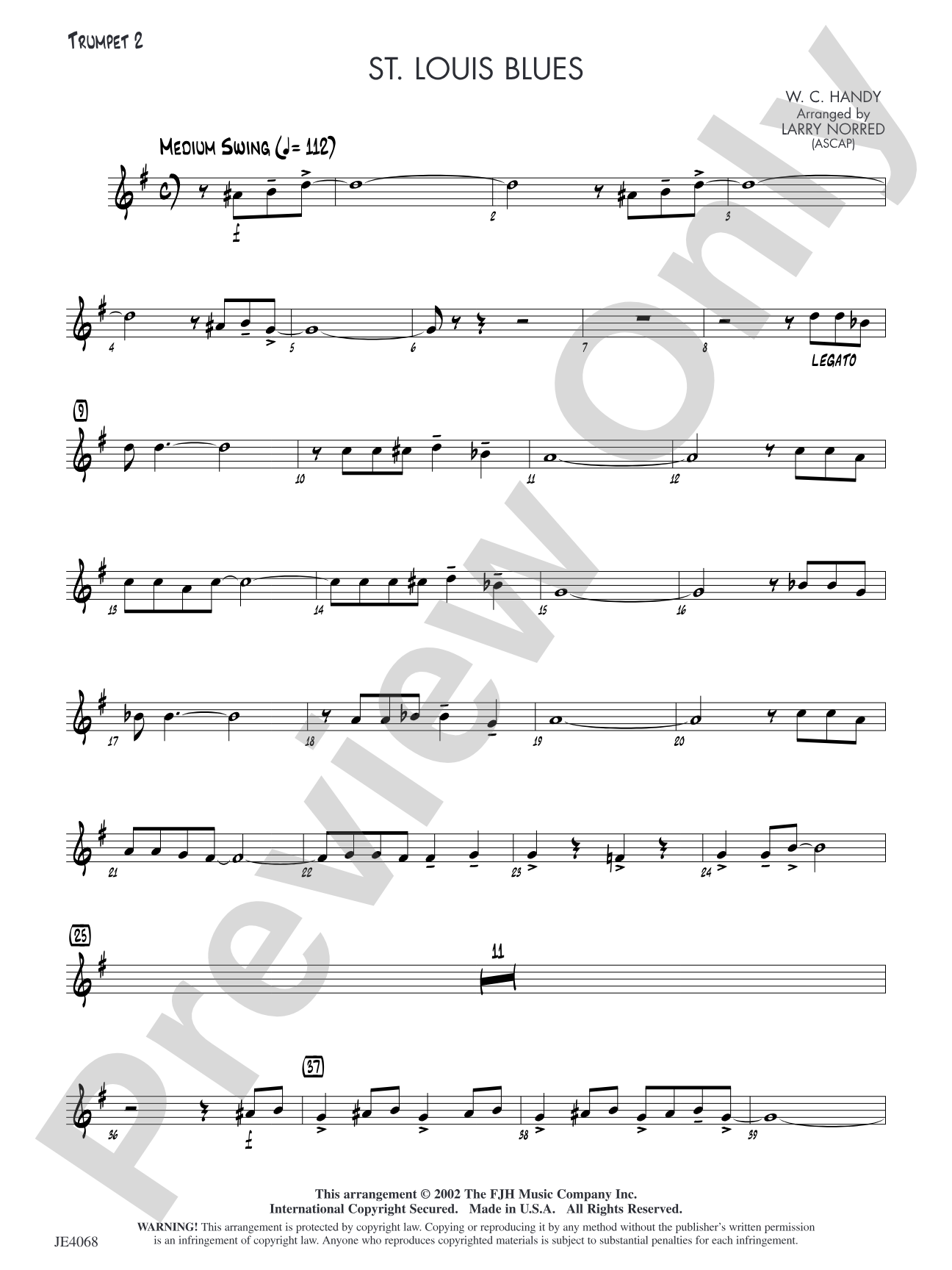 St. Louis Blues: Trumpet 2