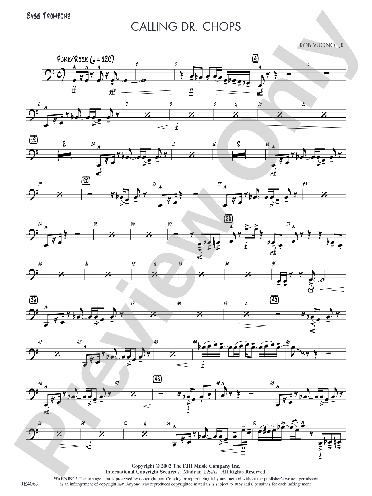 Calling Dr. Chops: Bass Trombone