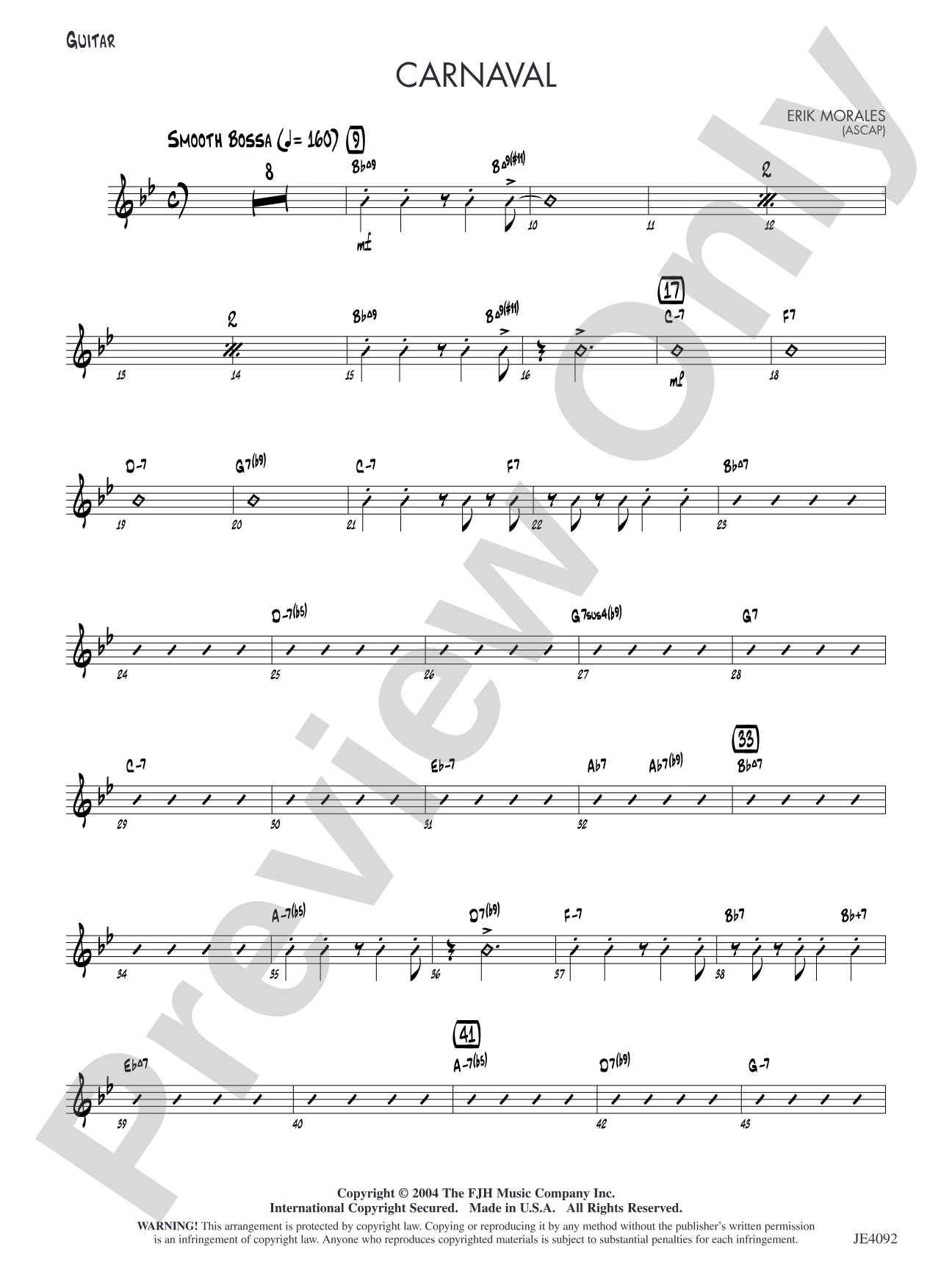 Carnaval: Guitar