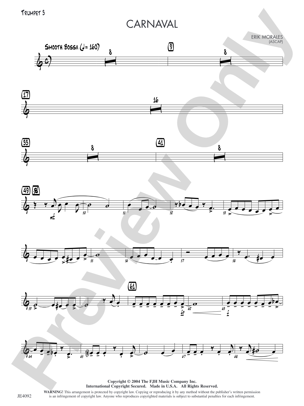 Carnaval: Trumpet 3