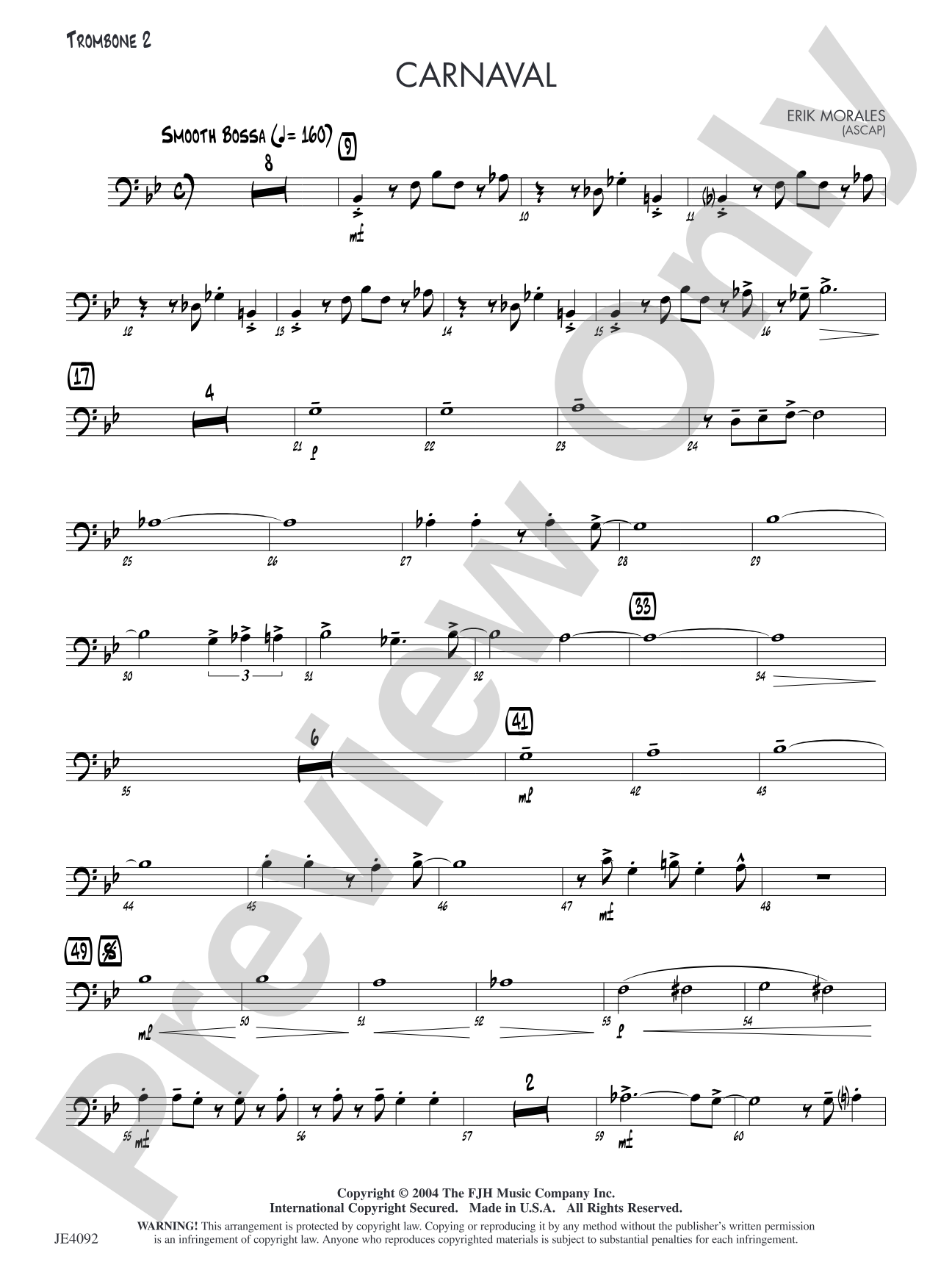 Carnaval: Trombone 2