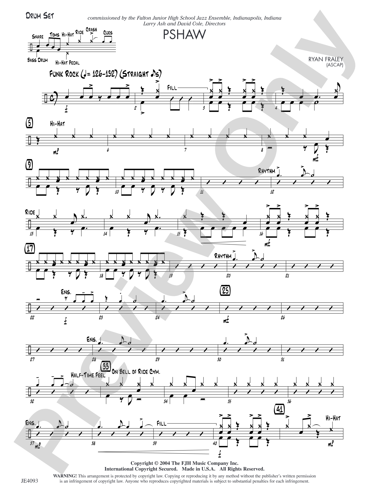 Pshaw: Drum Set