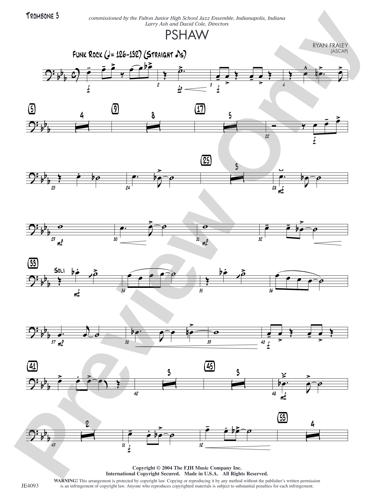Pshaw: Opt. Trombone 3