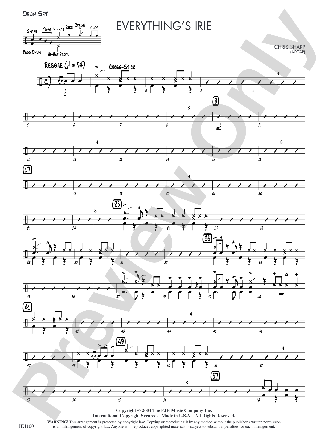Everything's Irie: Drum Set