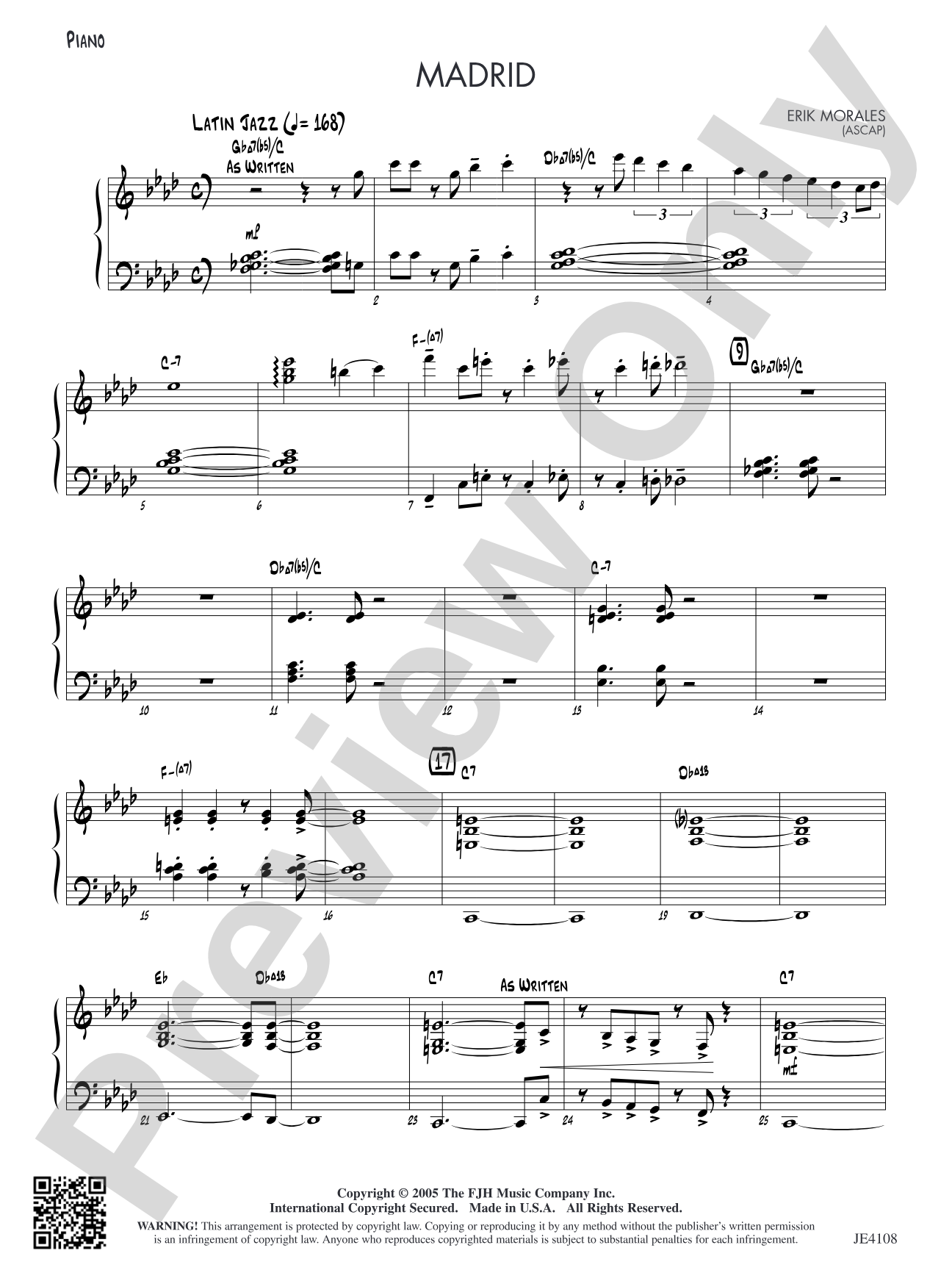 Madrid: Piano