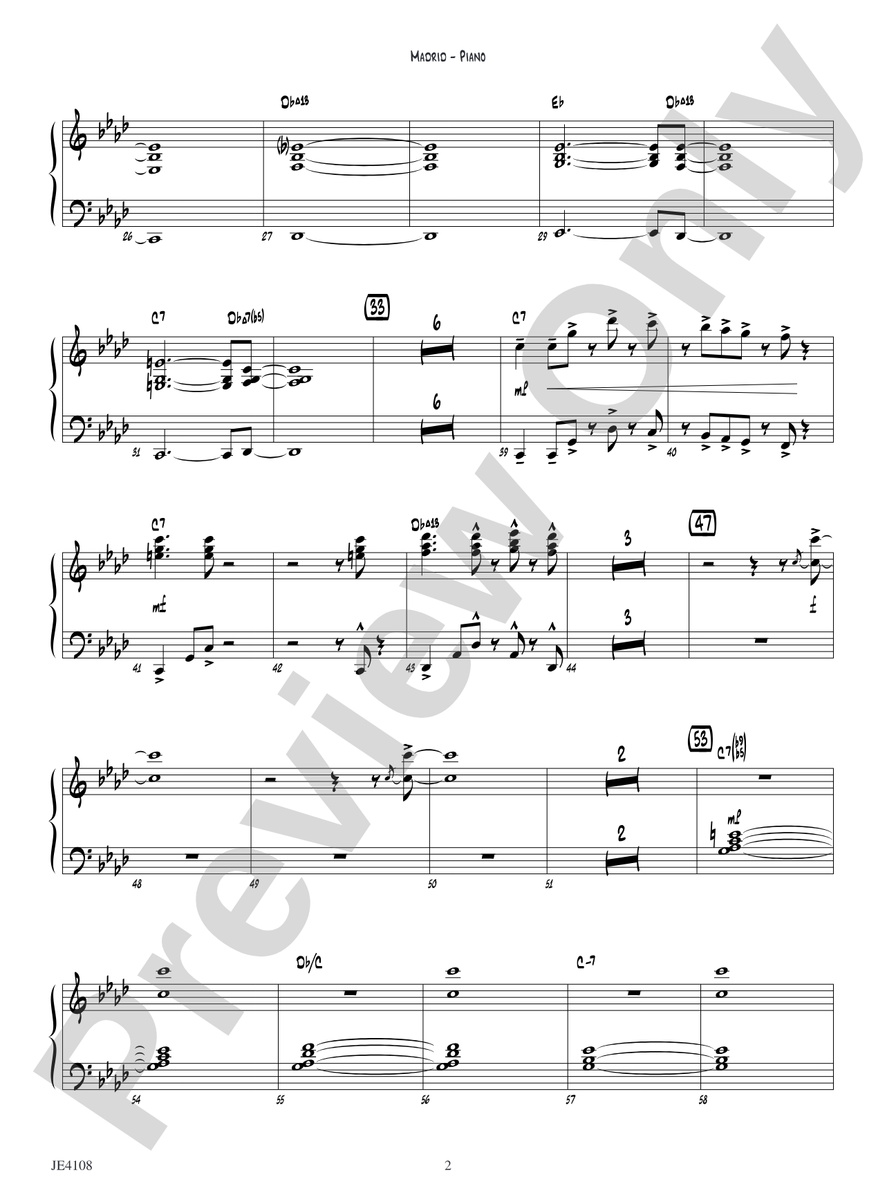 Madrid: Piano