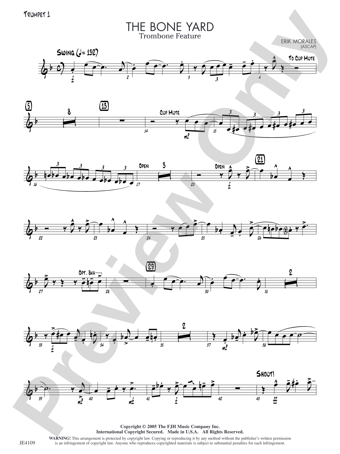 The Bone Yard: Trumpet 1