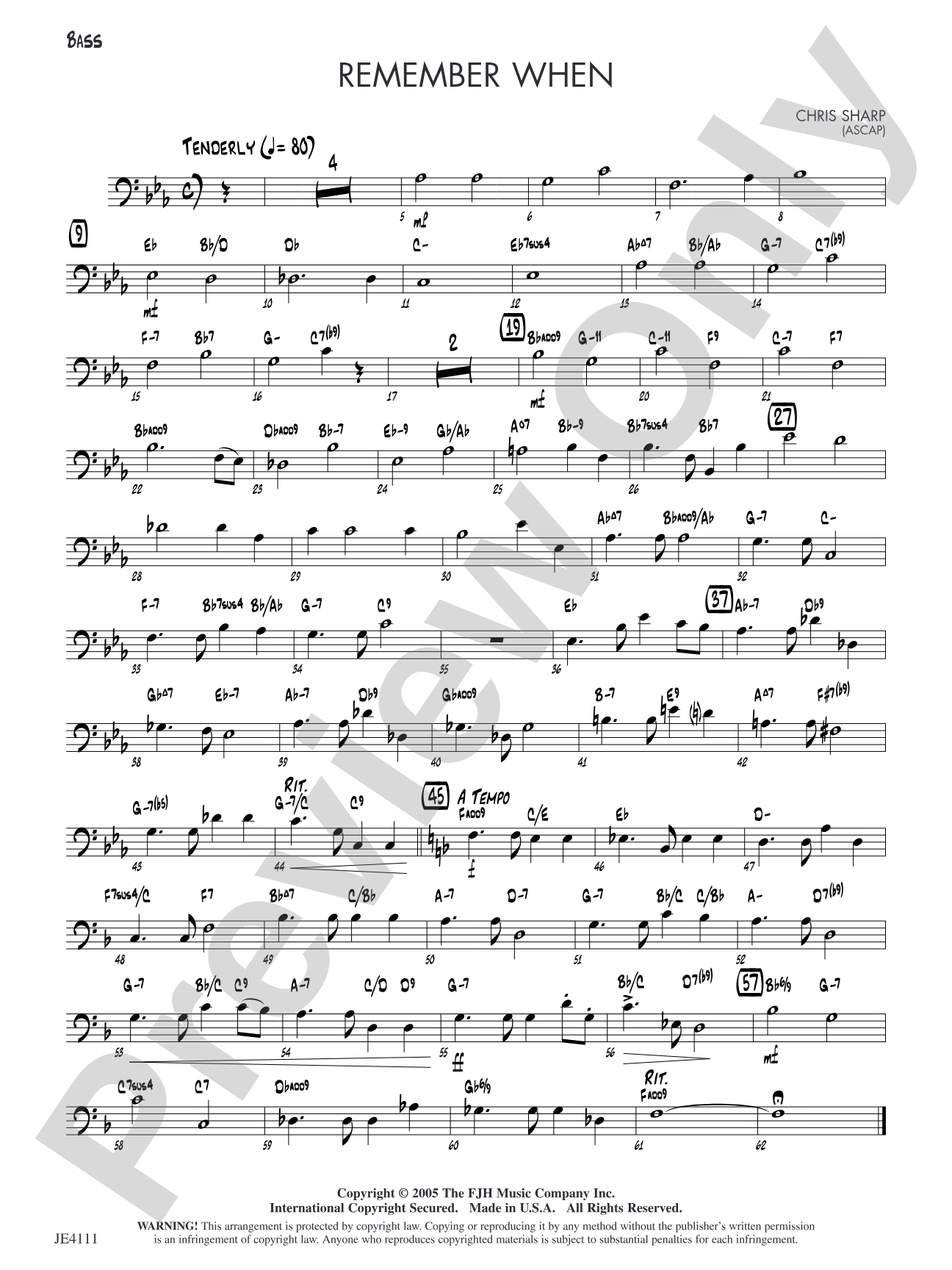 Remember When: Bass