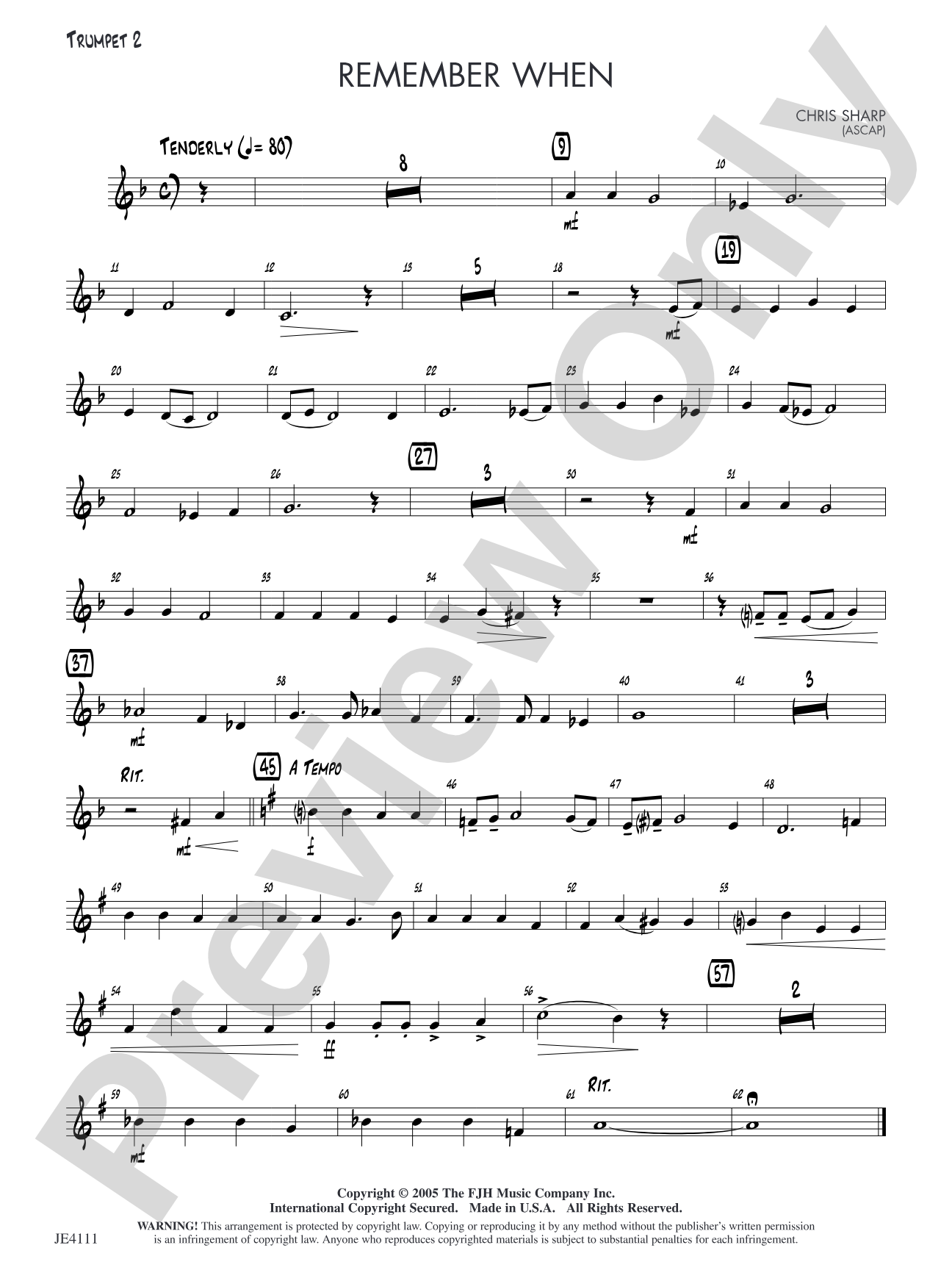 Remember When: Trumpet 2