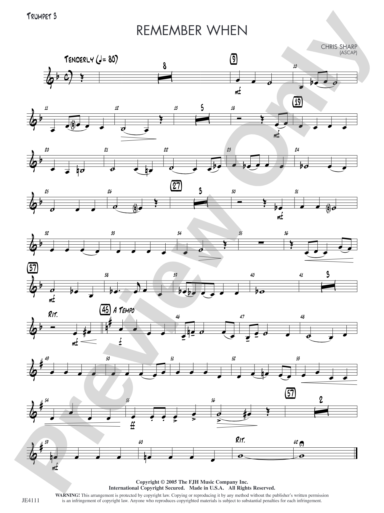 Remember When: Trumpet 3