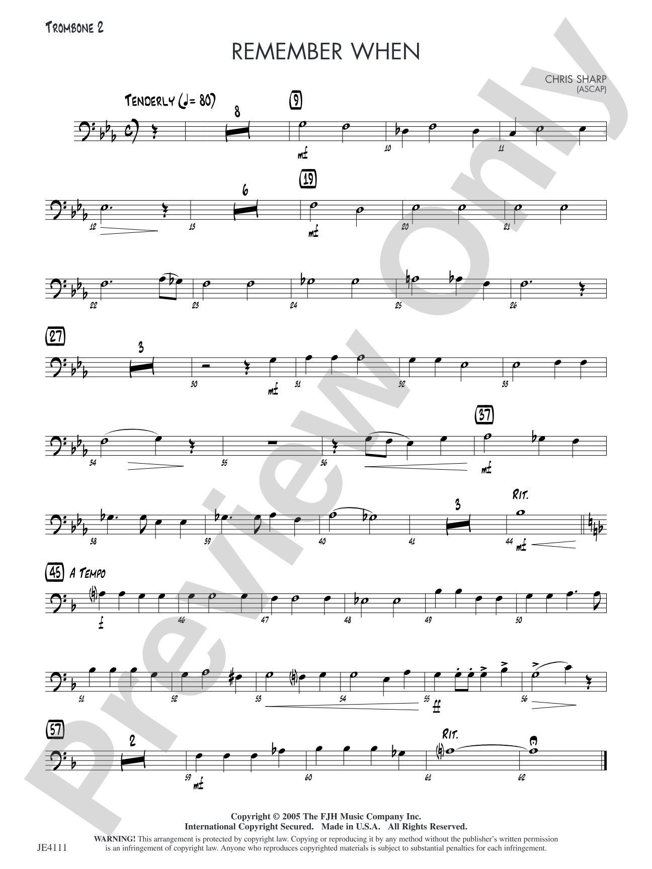 Remember When: Trombone 2
