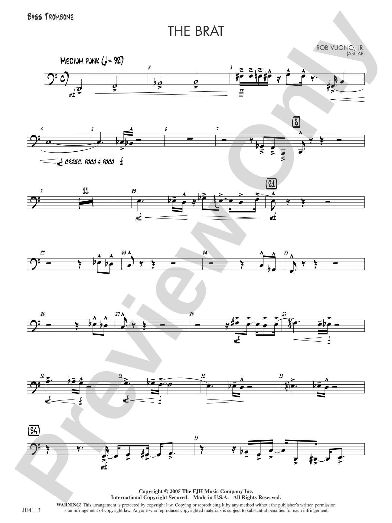 The Brat: Bass Trombone