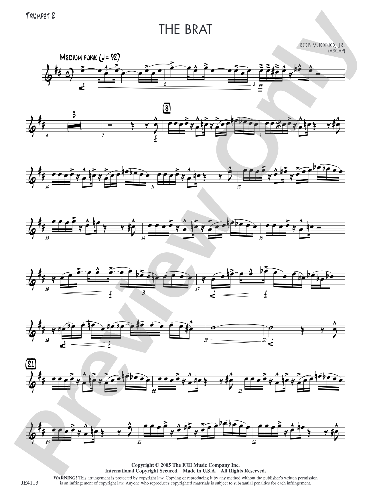 The Brat: Trumpet 2
