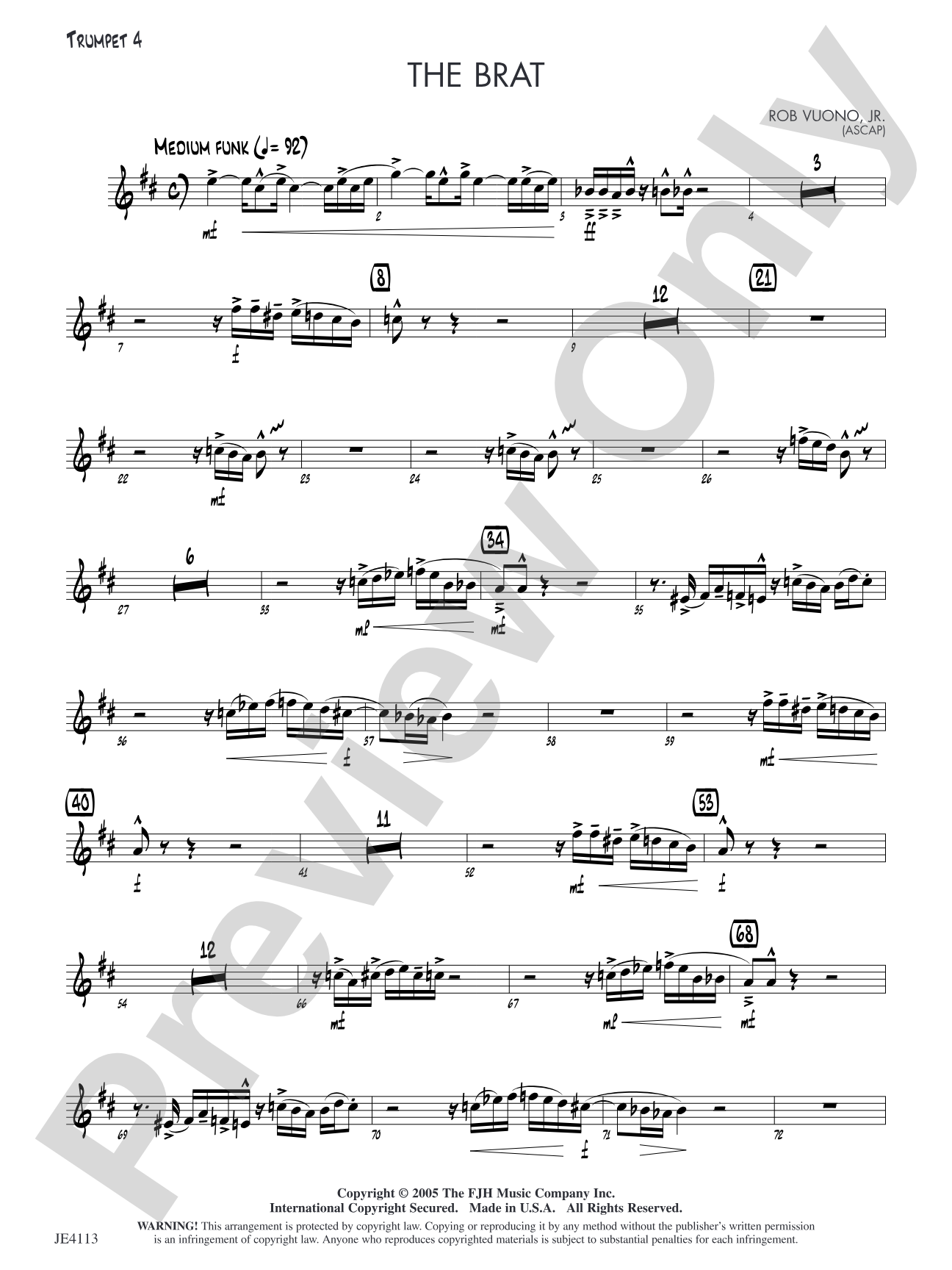 The Brat: Trumpet 4