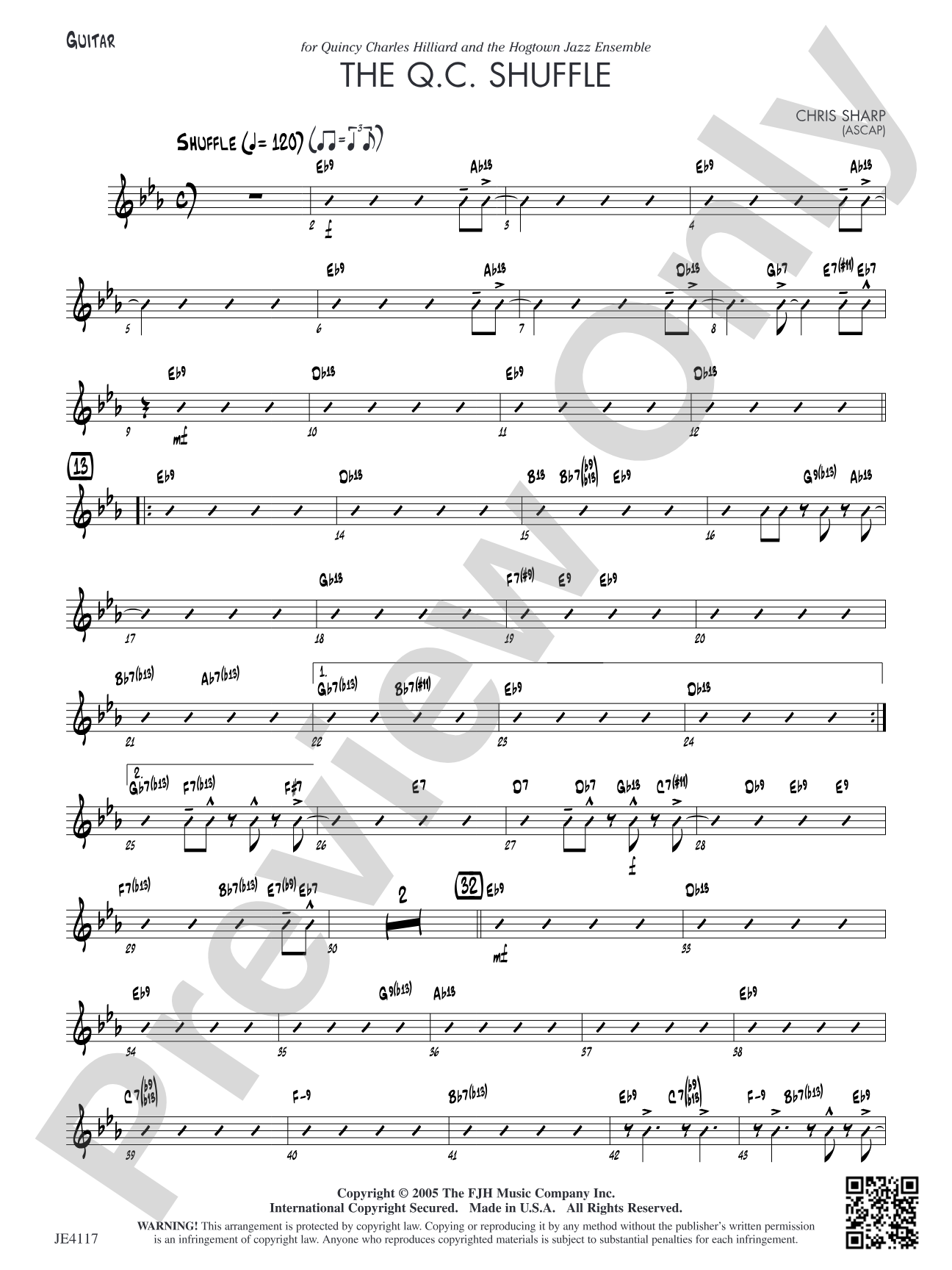 The Q.C. Shuffle: Guitar