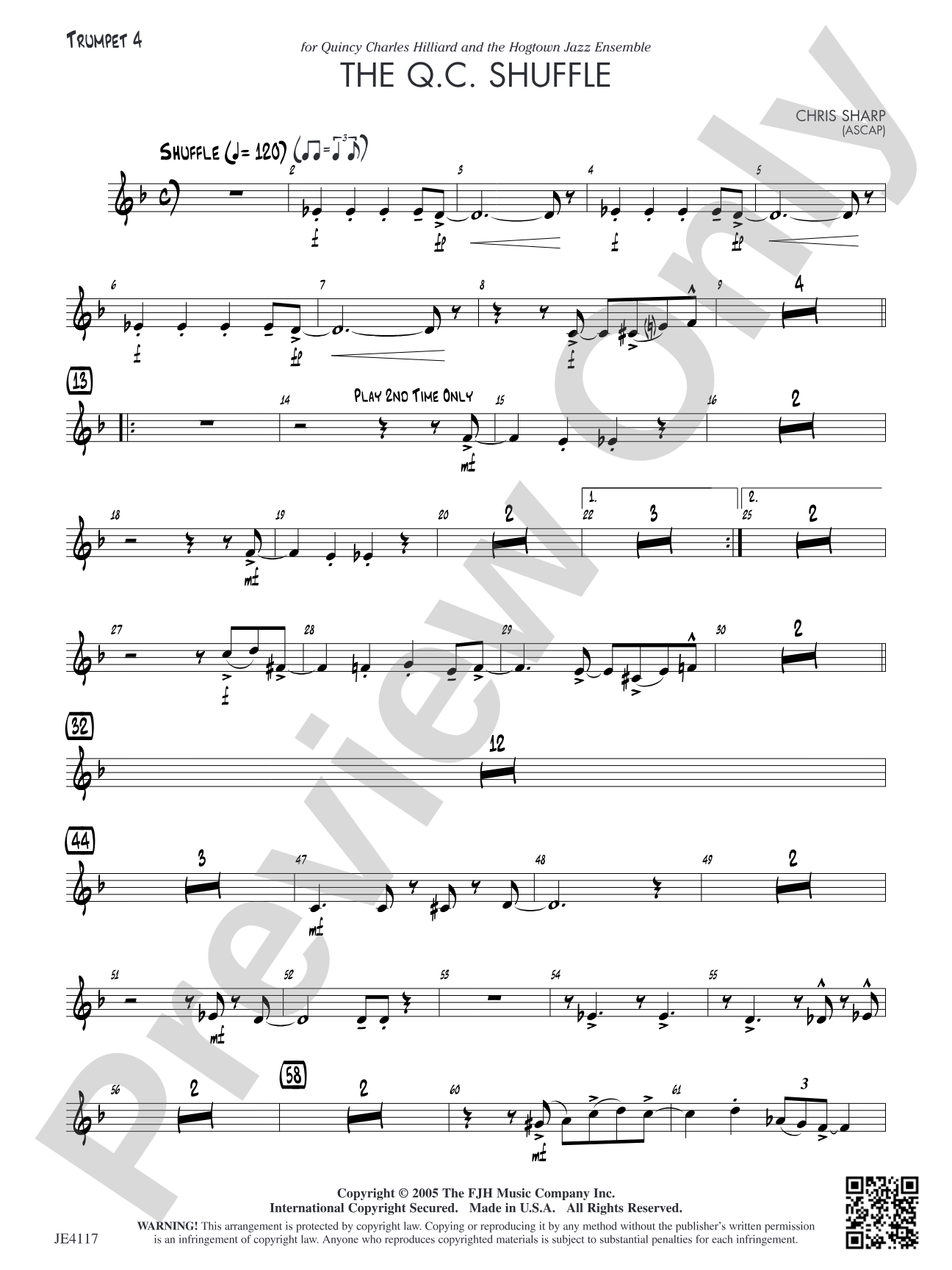 The Q.C. Shuffle: Opt. Trumpet 4