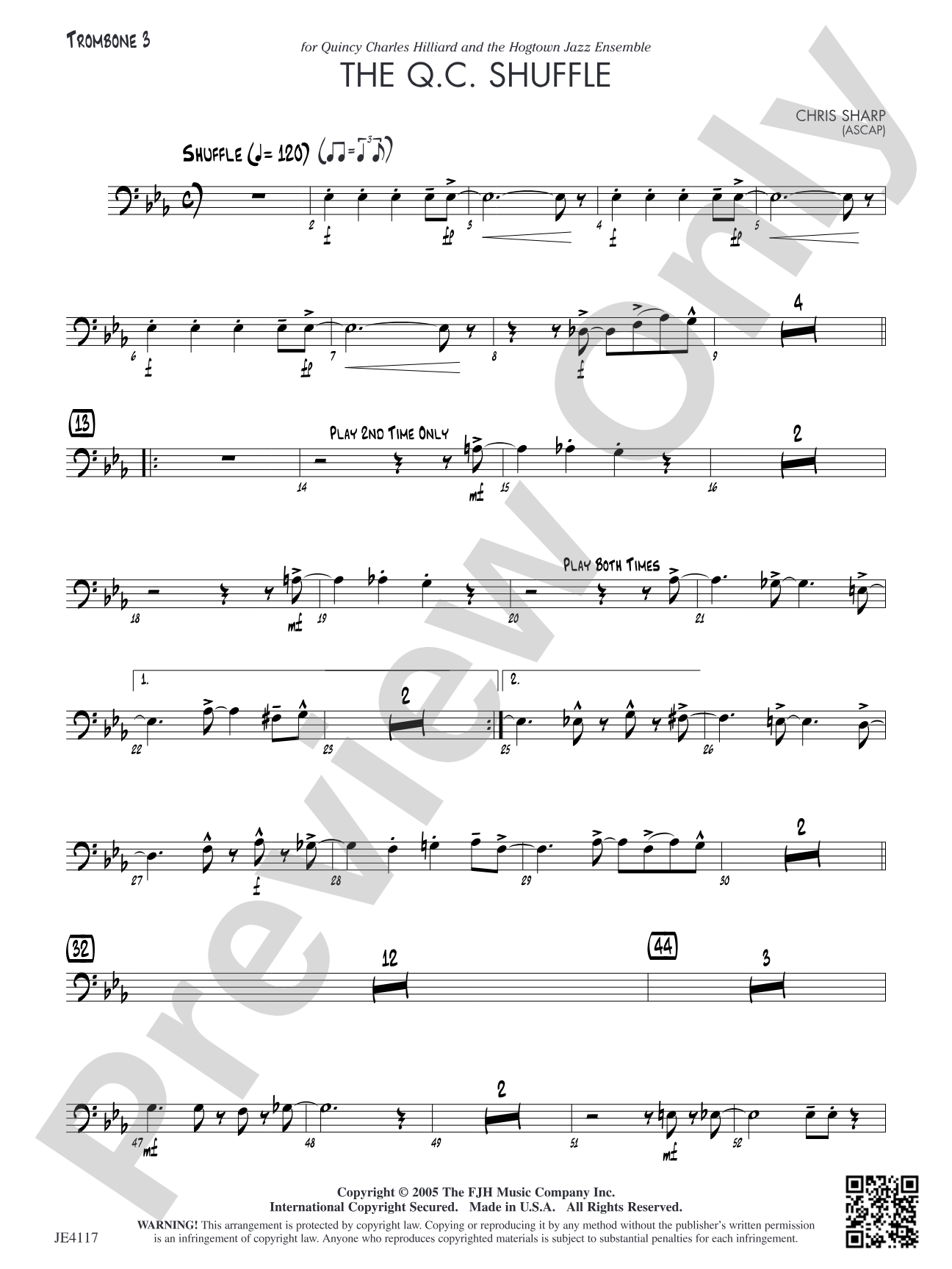 The Q.C. Shuffle: Opt. Trombone 3