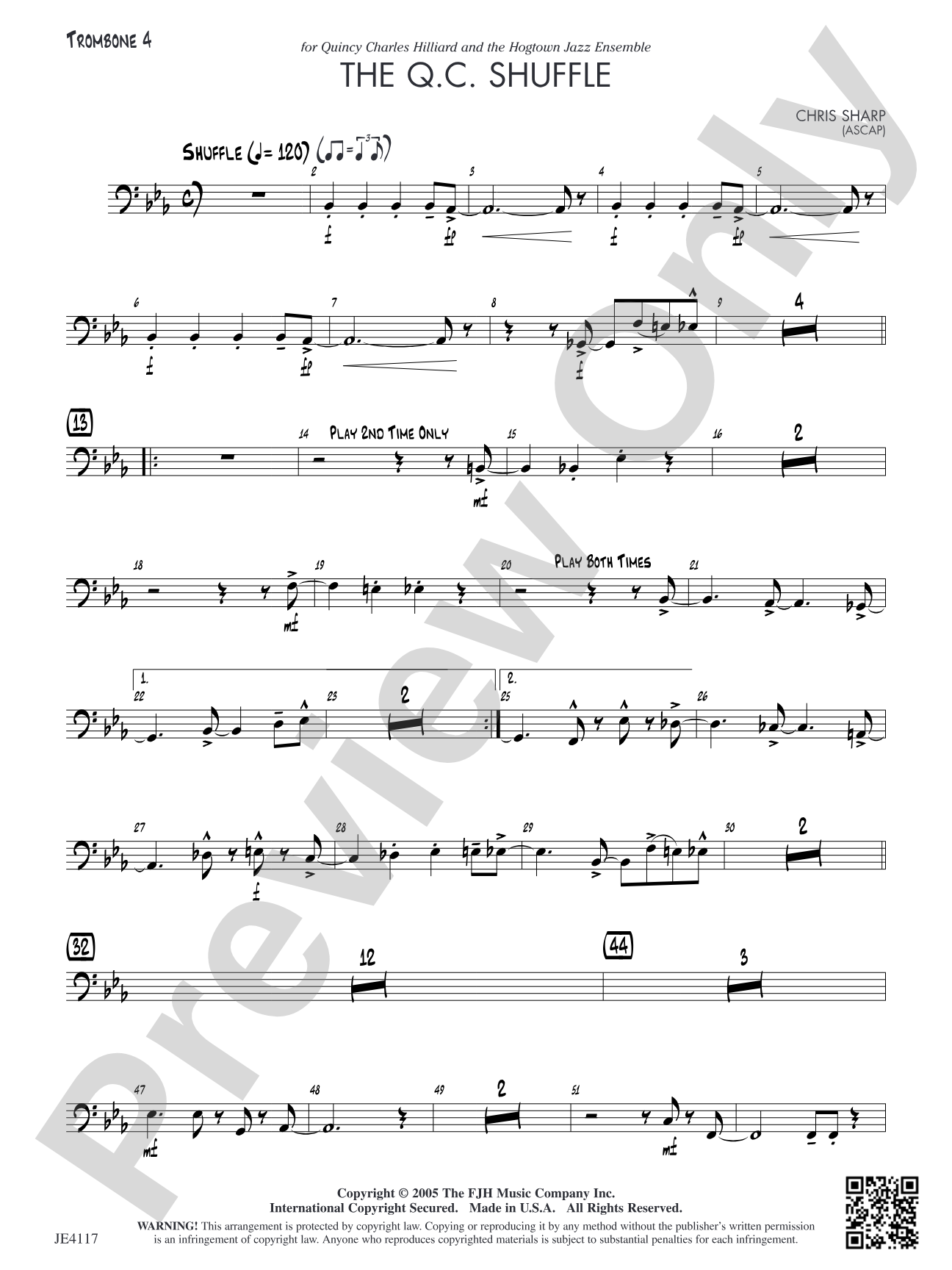 The Q.C. Shuffle: Opt. Trombone 4