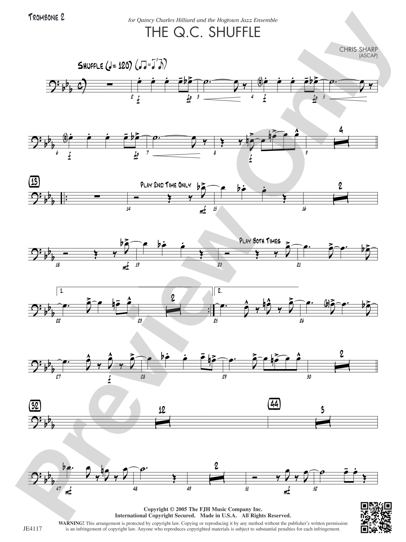 The Q.C. Shuffle: Trombone 2