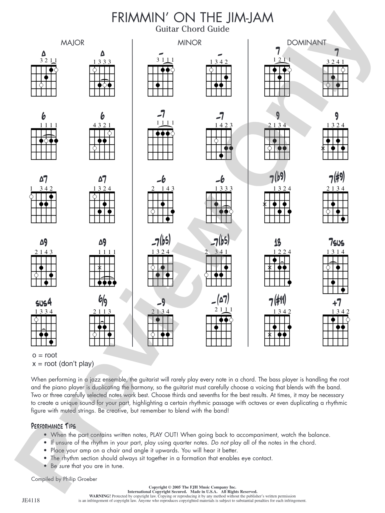 Frimmin' on the Jim-Jam: Guitar Chord Guide