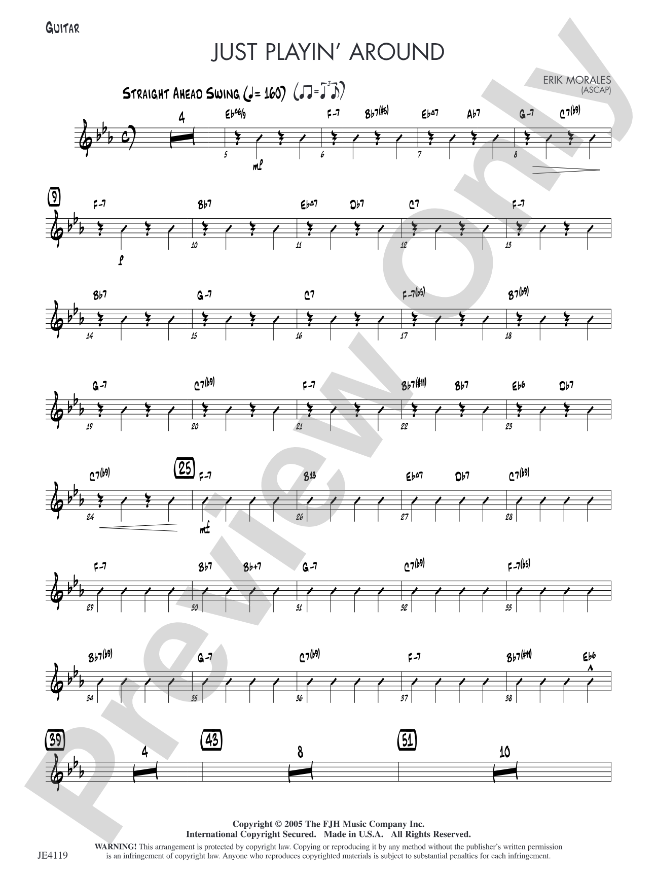 Just Playin' Around: Guitar