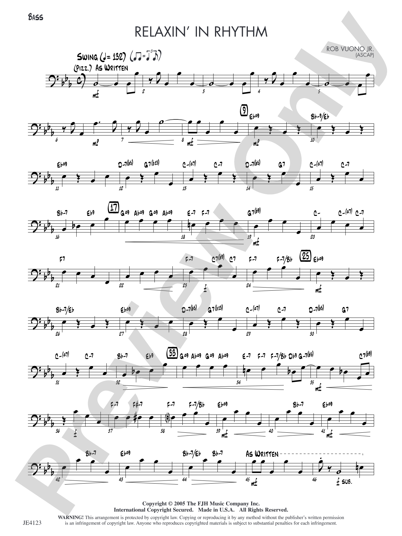 Relaxin' in Rhythm: Bass
