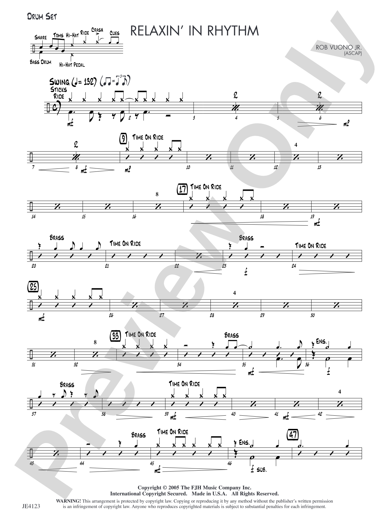 Relaxin' in Rhythm: Drum Set