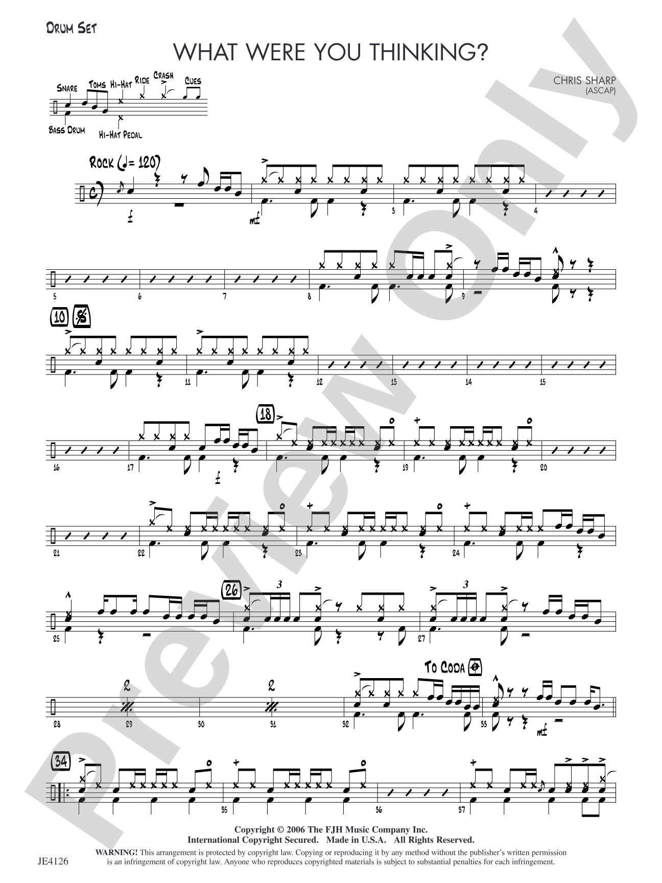 What Were You Thinking?: Drum Set