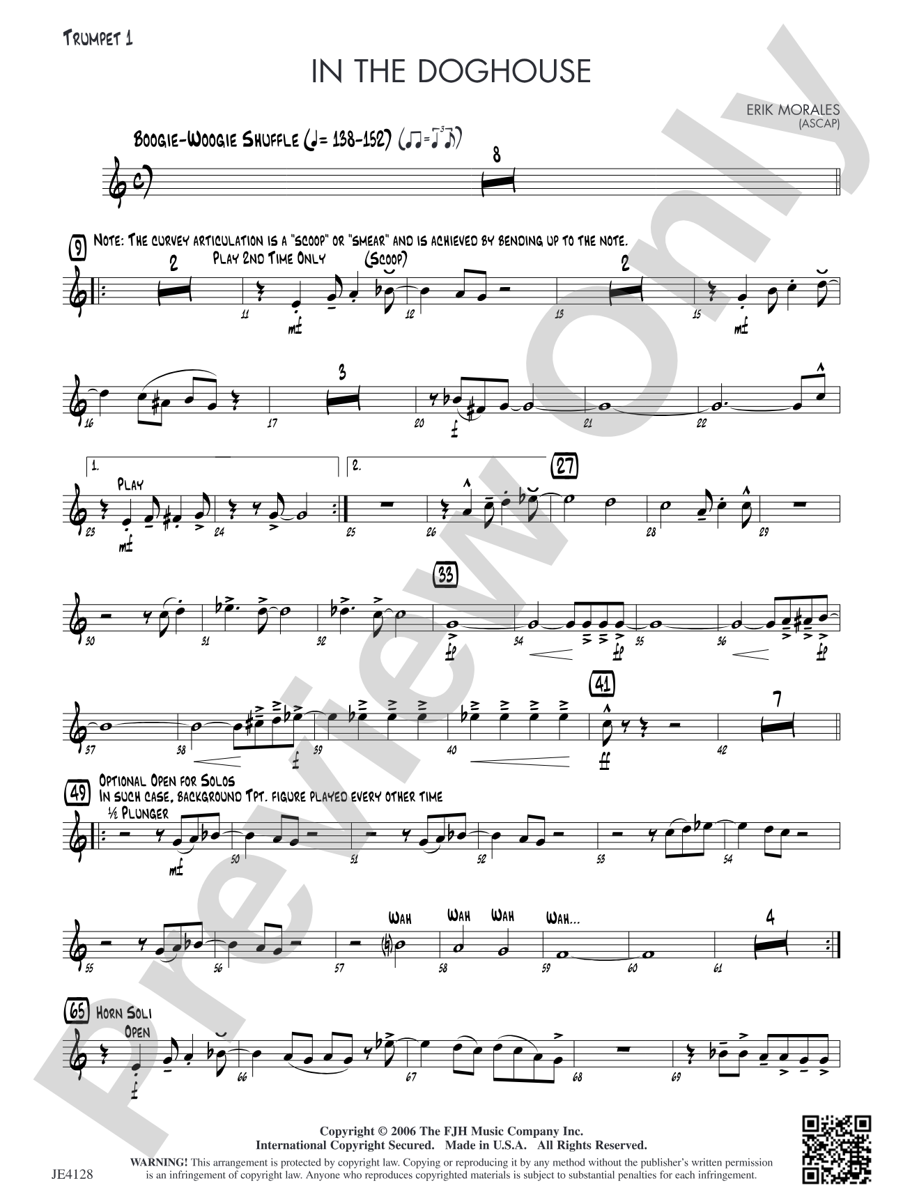 In the Doghouse: Trumpet 1
